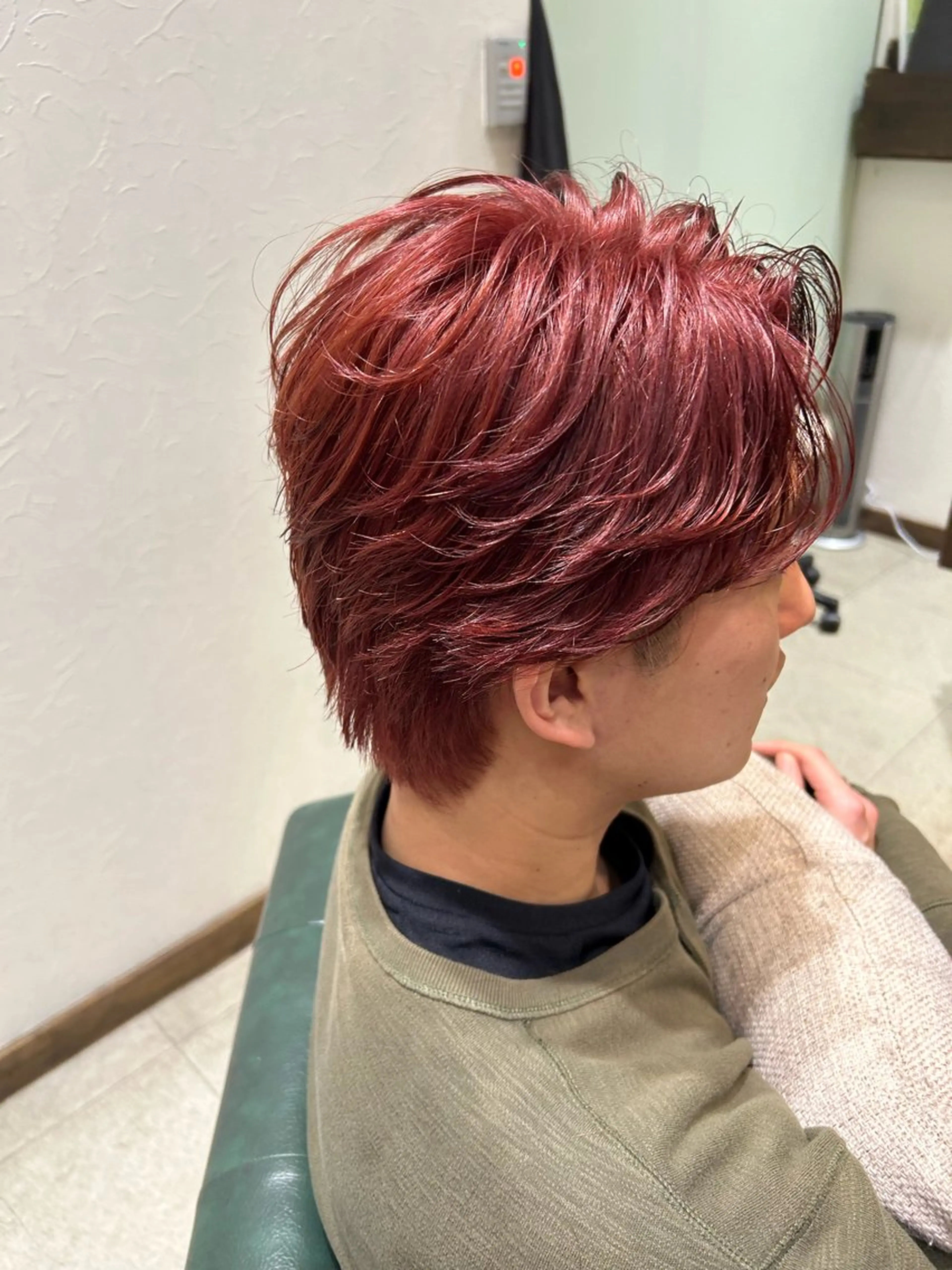 メンズカットの写真