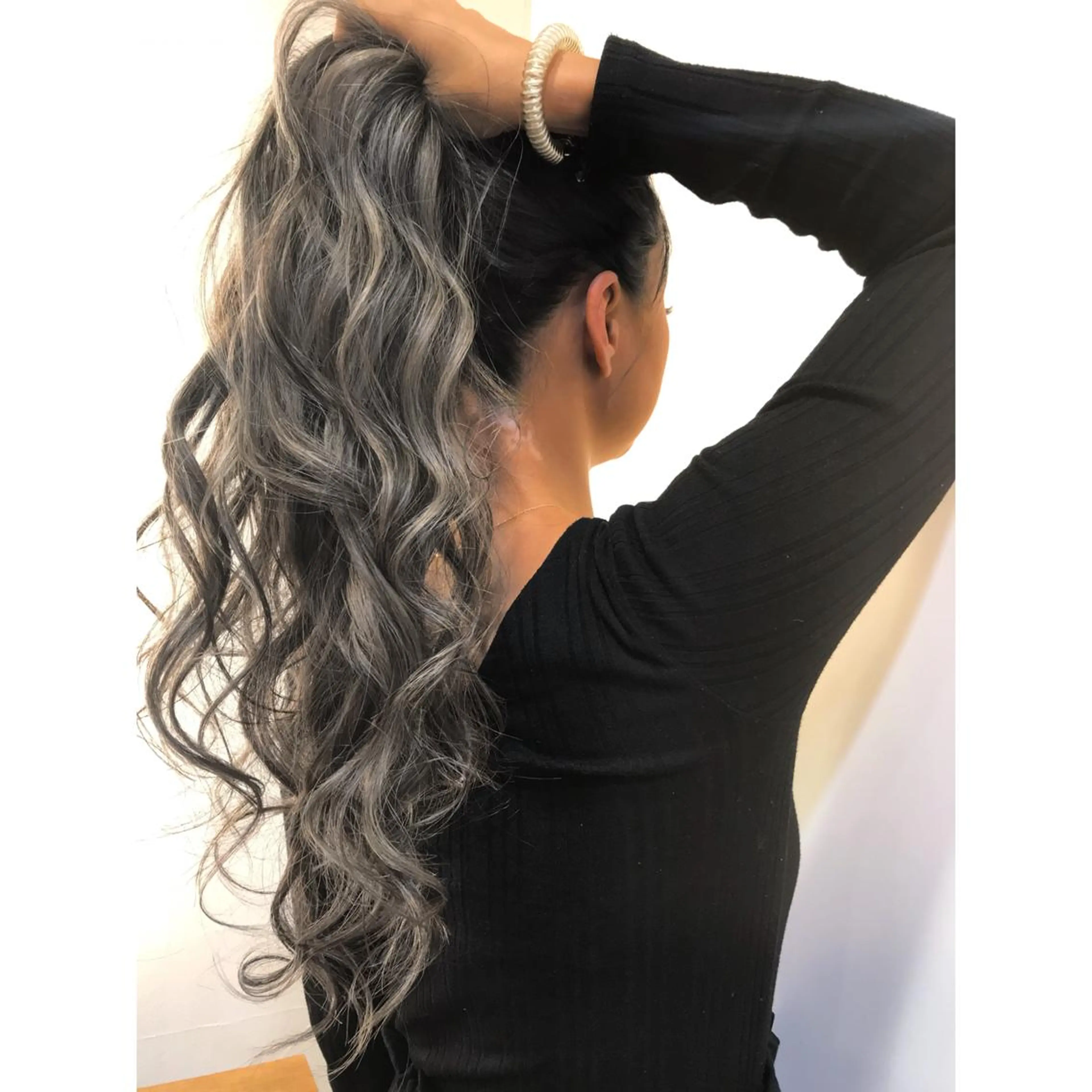 ロング カラー ヘアアレンジ ヘアカラー トリートメント シアーベージュニスト 🥣大石亜里紗のヘアスタイル