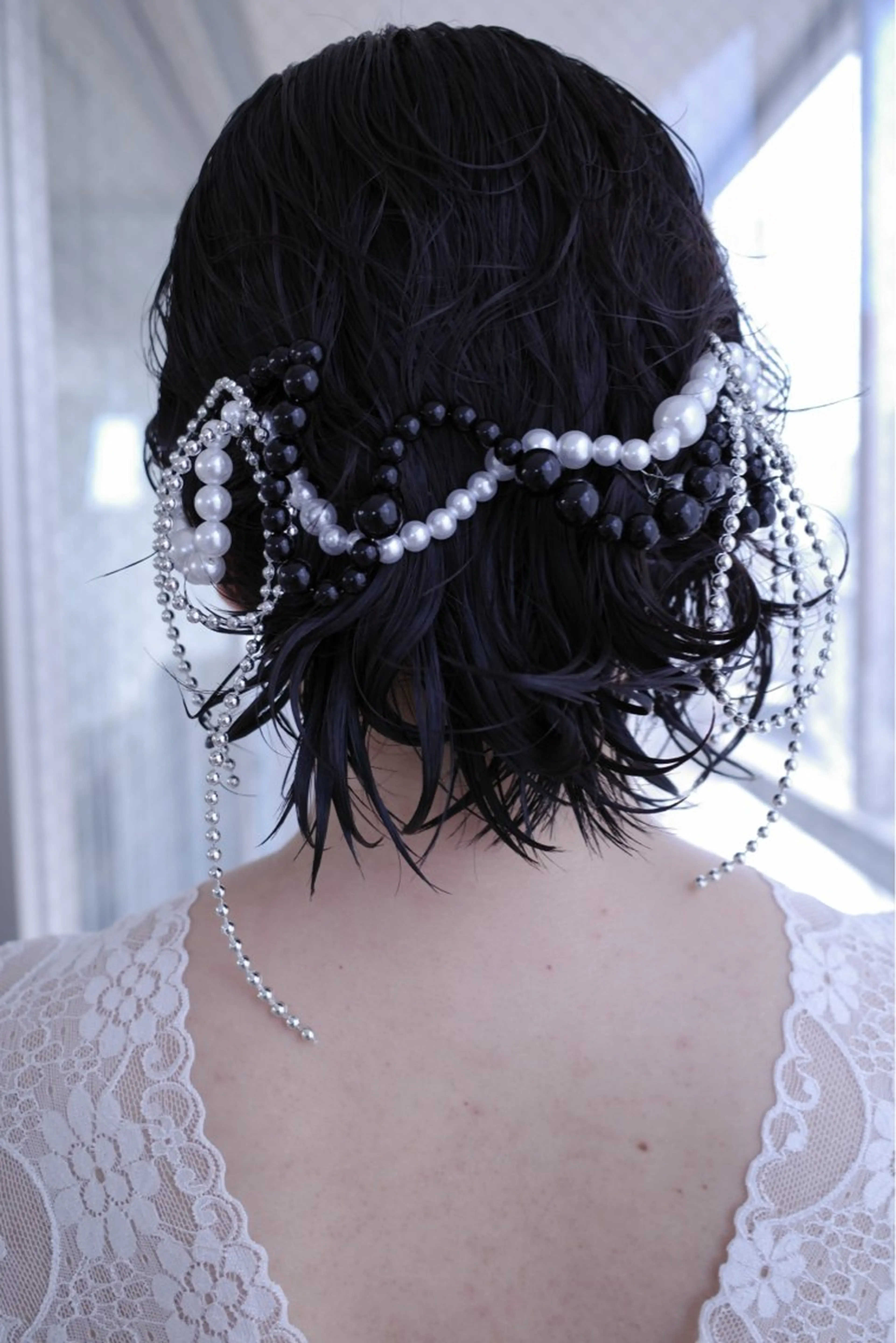 ショート ヘアアレンジ tukka soin KOBE所属・NAGI ヘアメイクのヘアスタイル