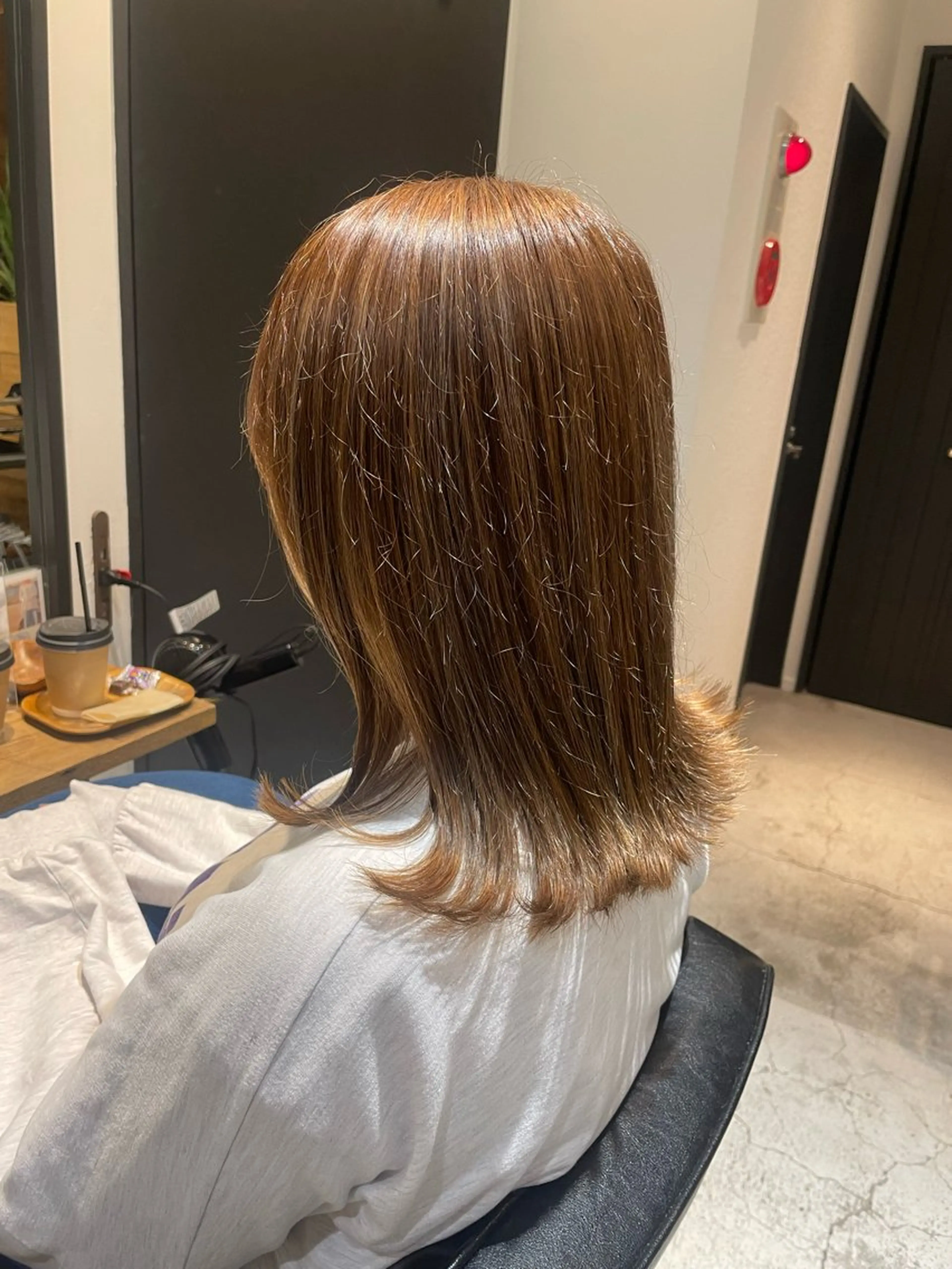 セミロング diar平塚所属・倉川 結花のヘアスタイル