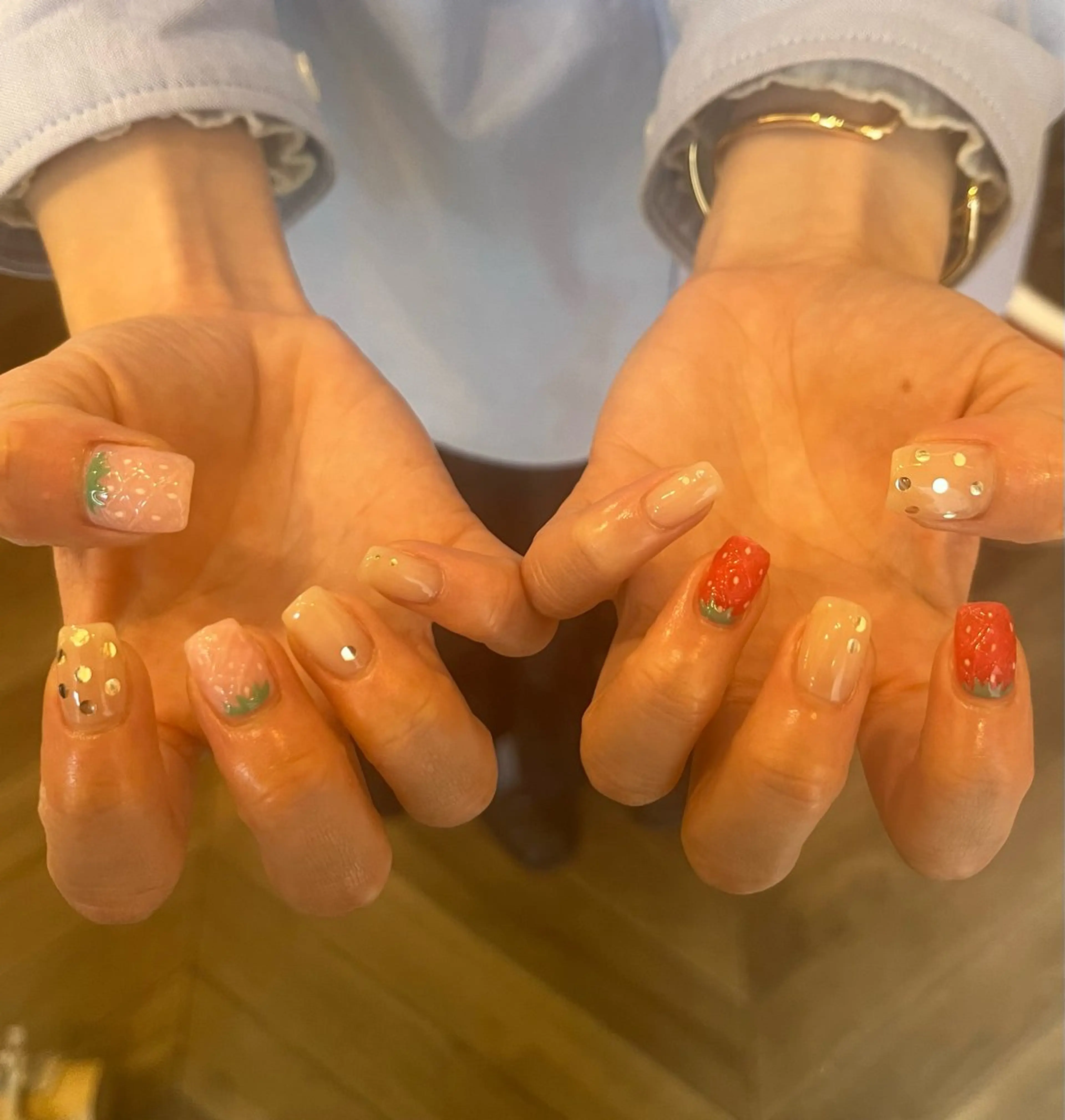 ネイル ハンドネイル AT.1011(アトリエテンイレブン)所属・AT.1011 (ハルカ)のネイルデザイン