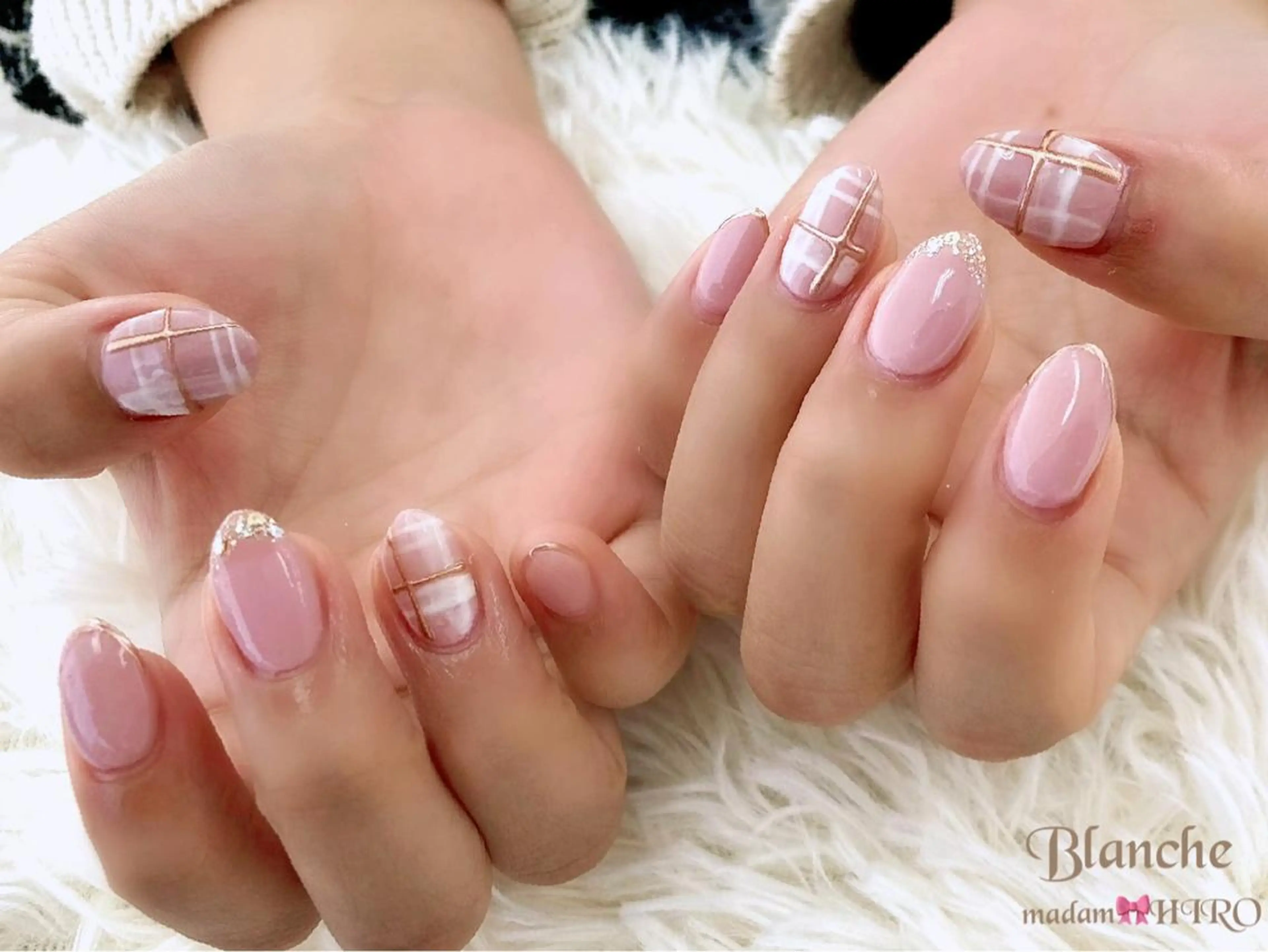 ネイル ピンク Lianネイル 寛子Lianのネイルデザイン