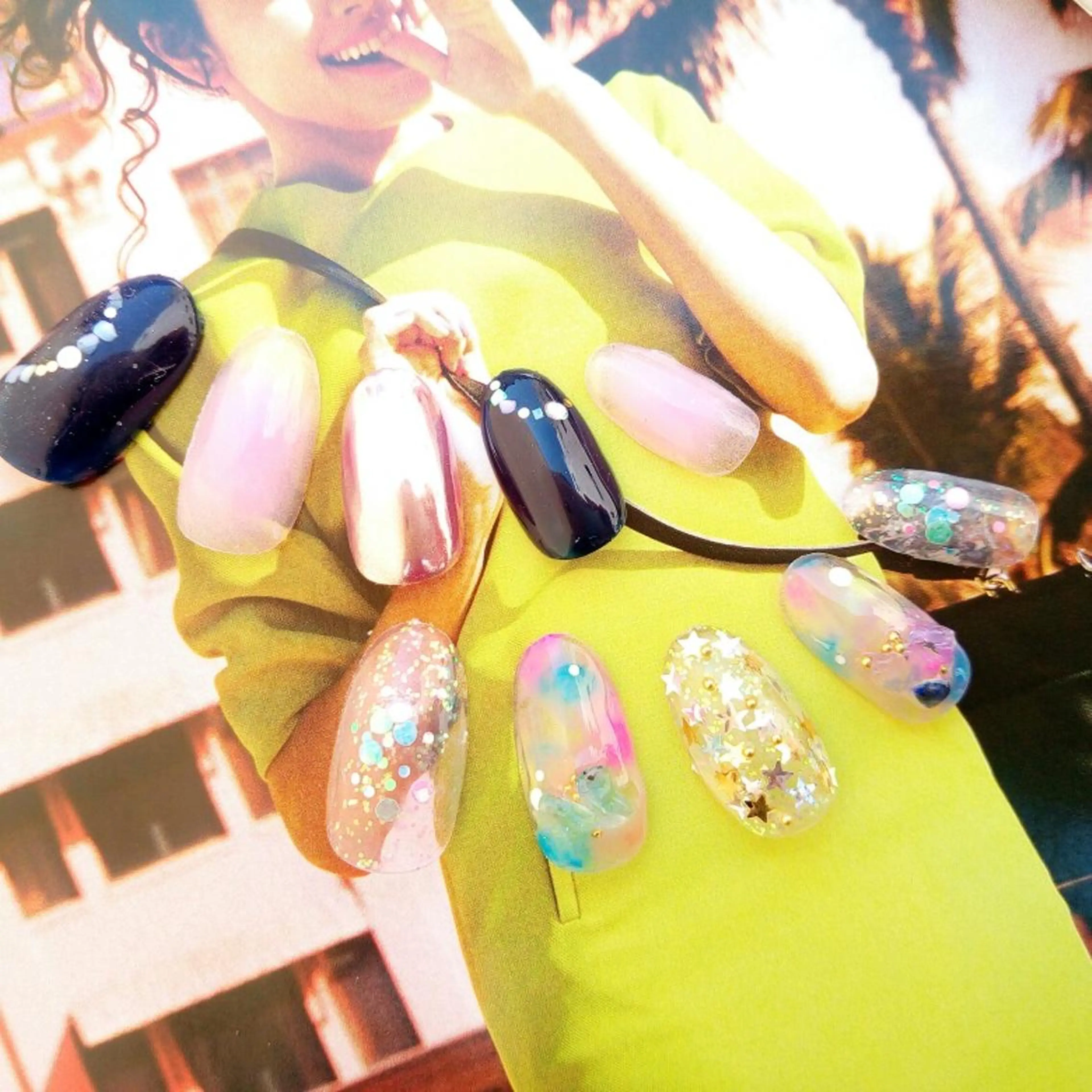 ネイル Re Pearl～コーディネートサロン～ 市駅前店所属・NARUMI HYODOのネイルデザイン