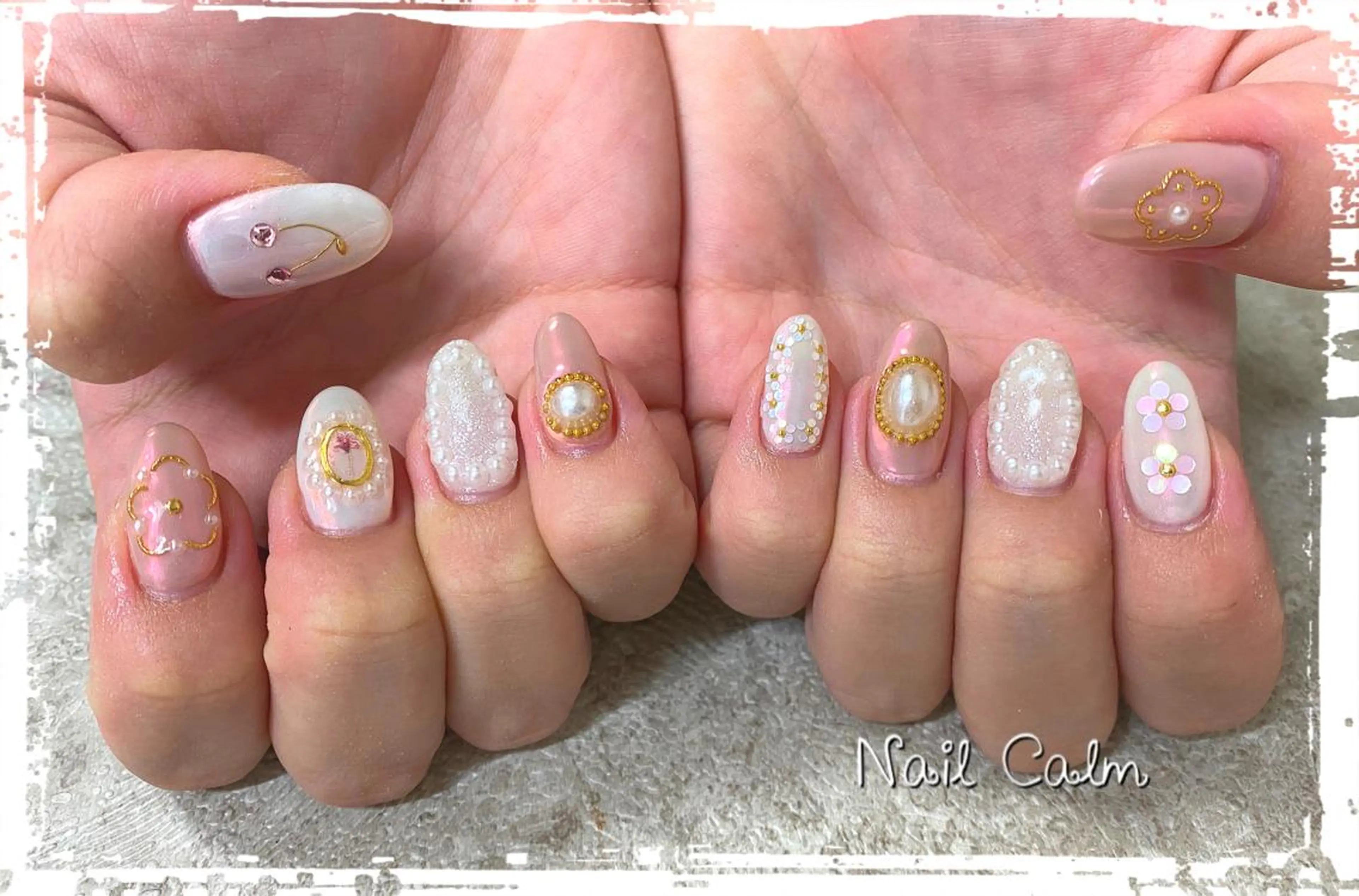 ネイル ハンドネイル Nail Calm所属・プライベートサロン Calmのネイルデザイン
