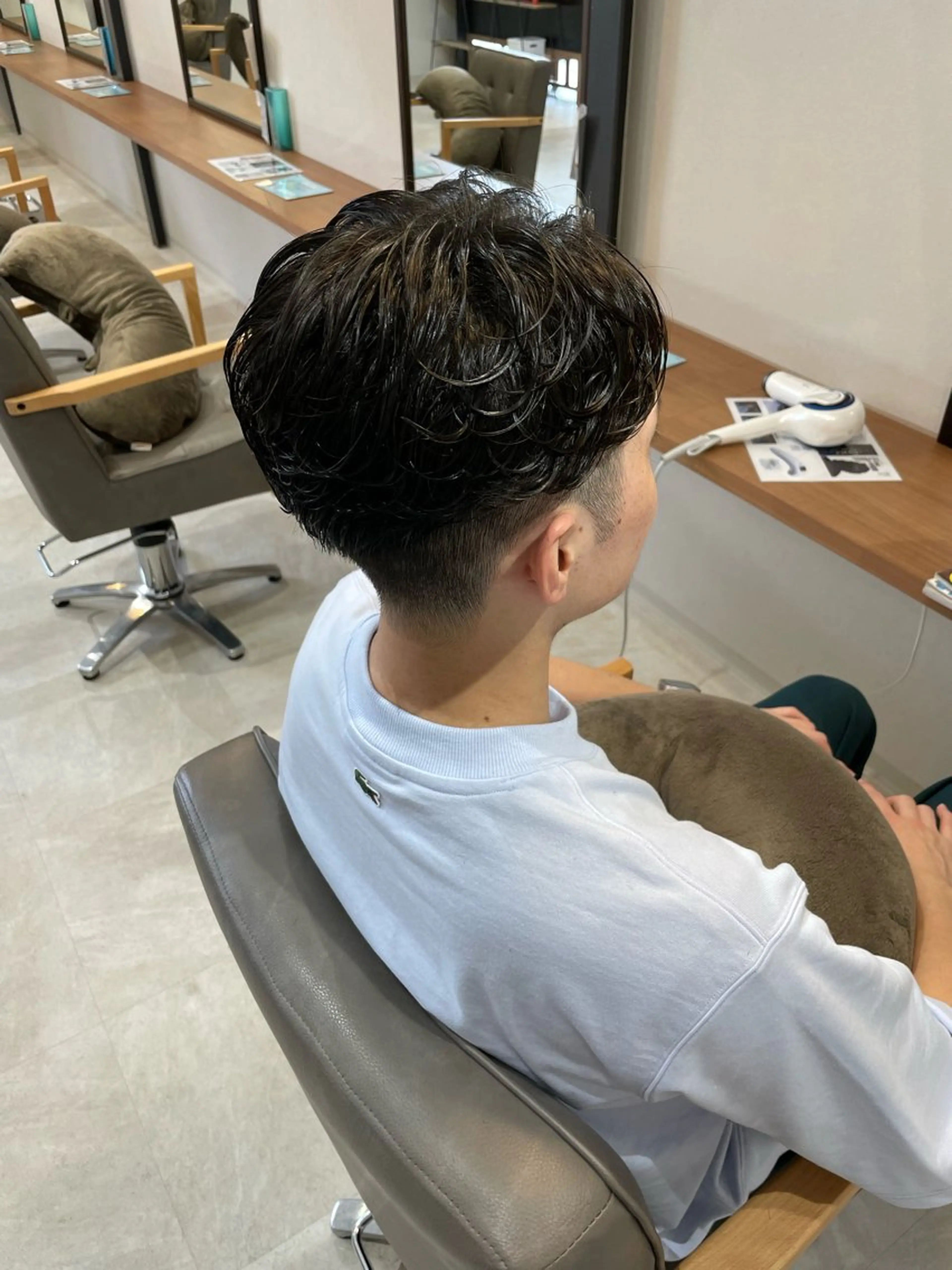 ショート パーマ メンズ メンズパーマ カット パーマ ayaka |トレンドヘアのヘアスタイル