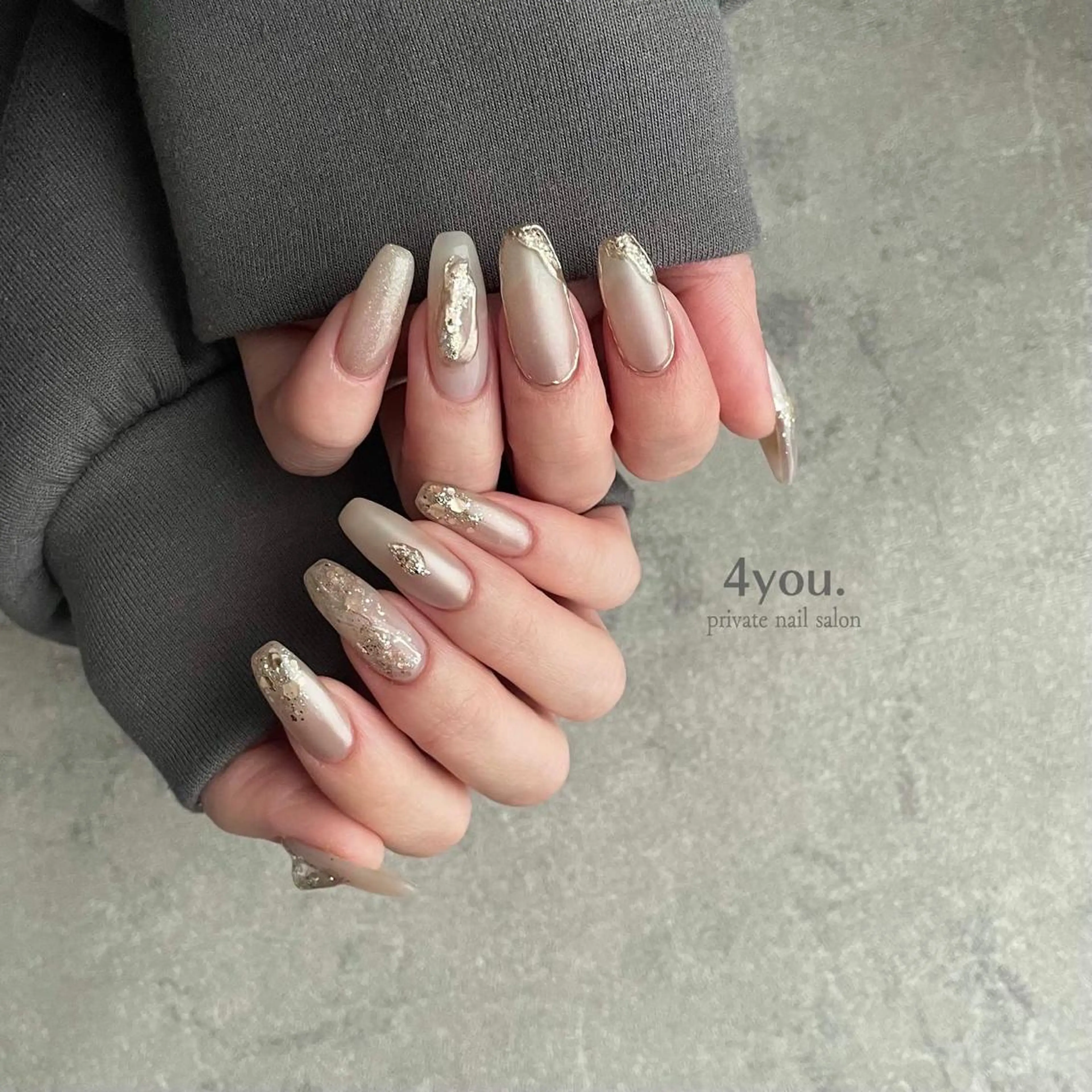 ネイル nail salon ４ｙｏｕ．のネイルデザイン