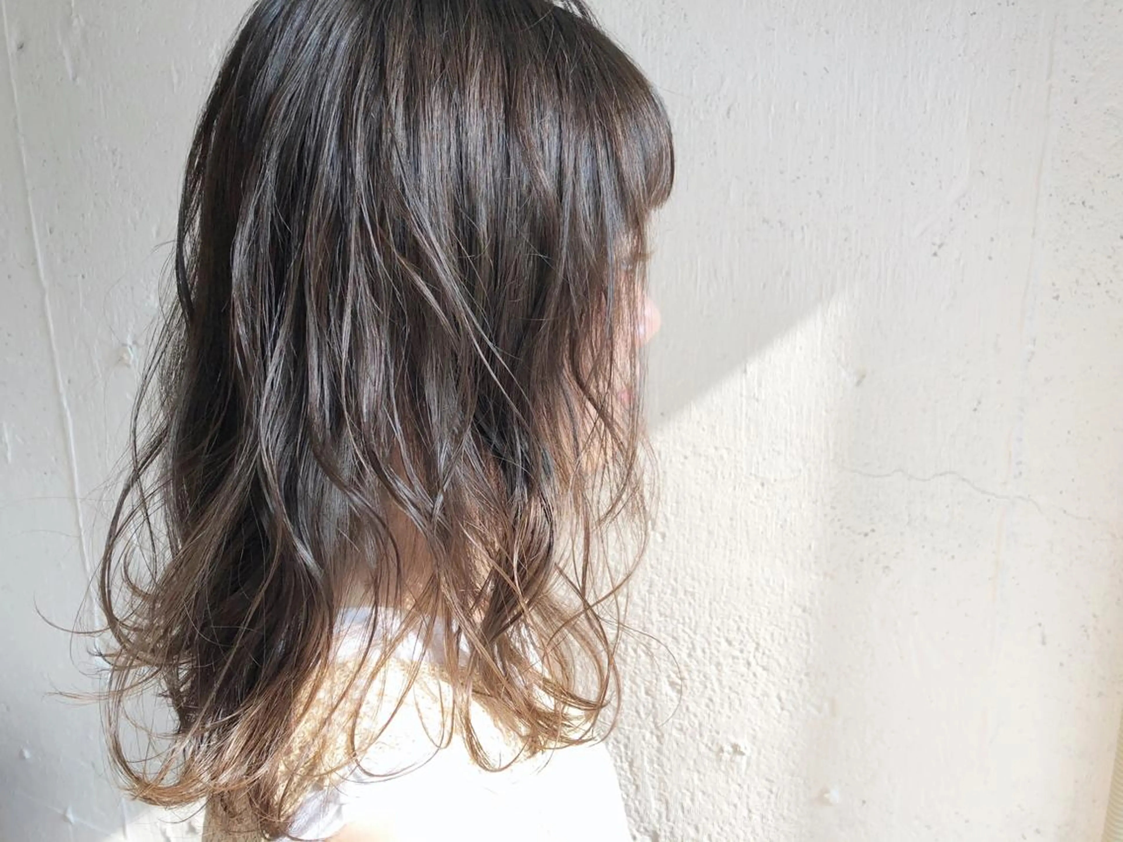 ミディアム カラー カット ヘアカラー トリートメント ciAo!所属・ふくだ りさ【ciAo!】のヘアスタイル