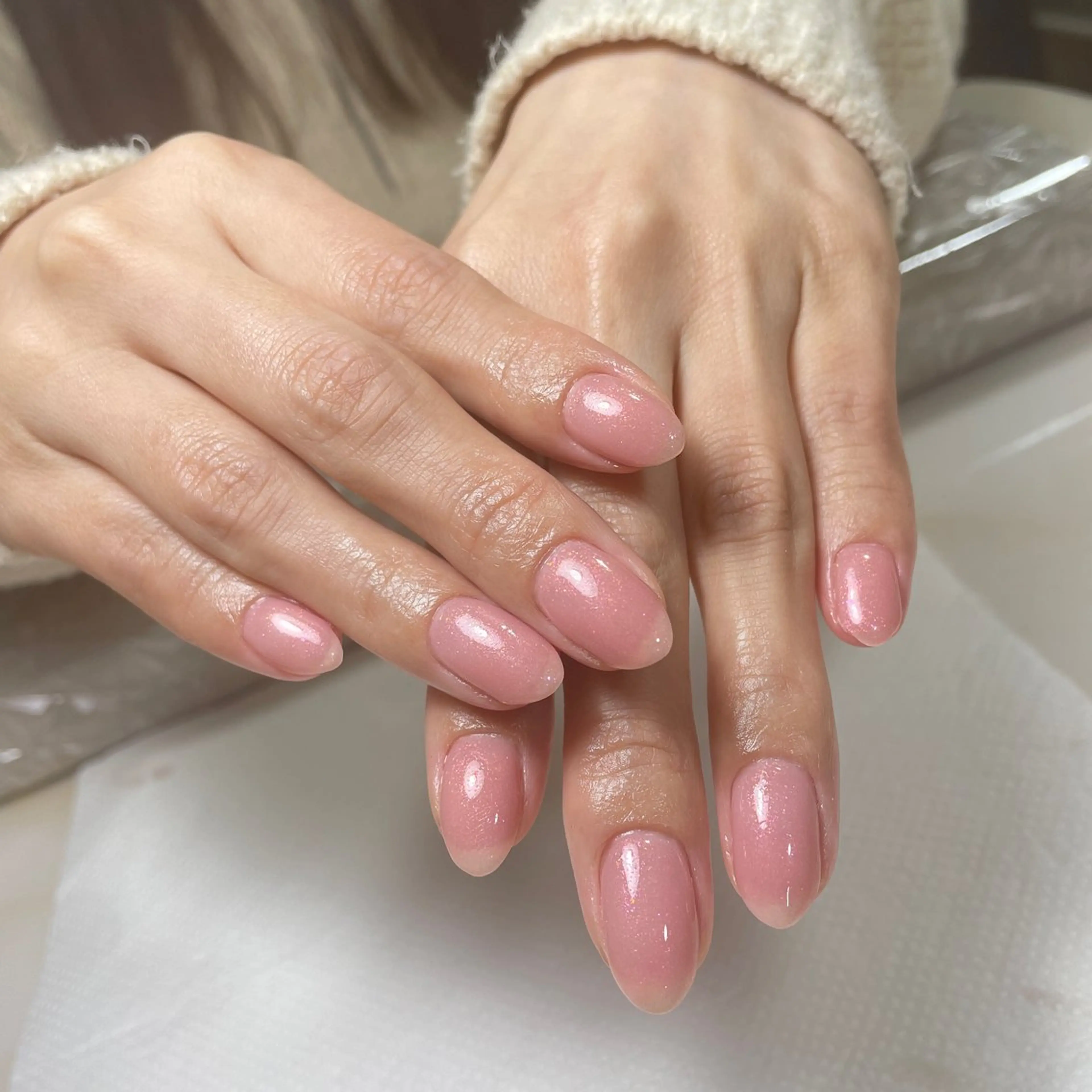 ネイル アートネイル フレンチネイル ジェルネイル グラデーション 韓国ネイル ハンドネイル 久保田 マリコのネイルデザイン