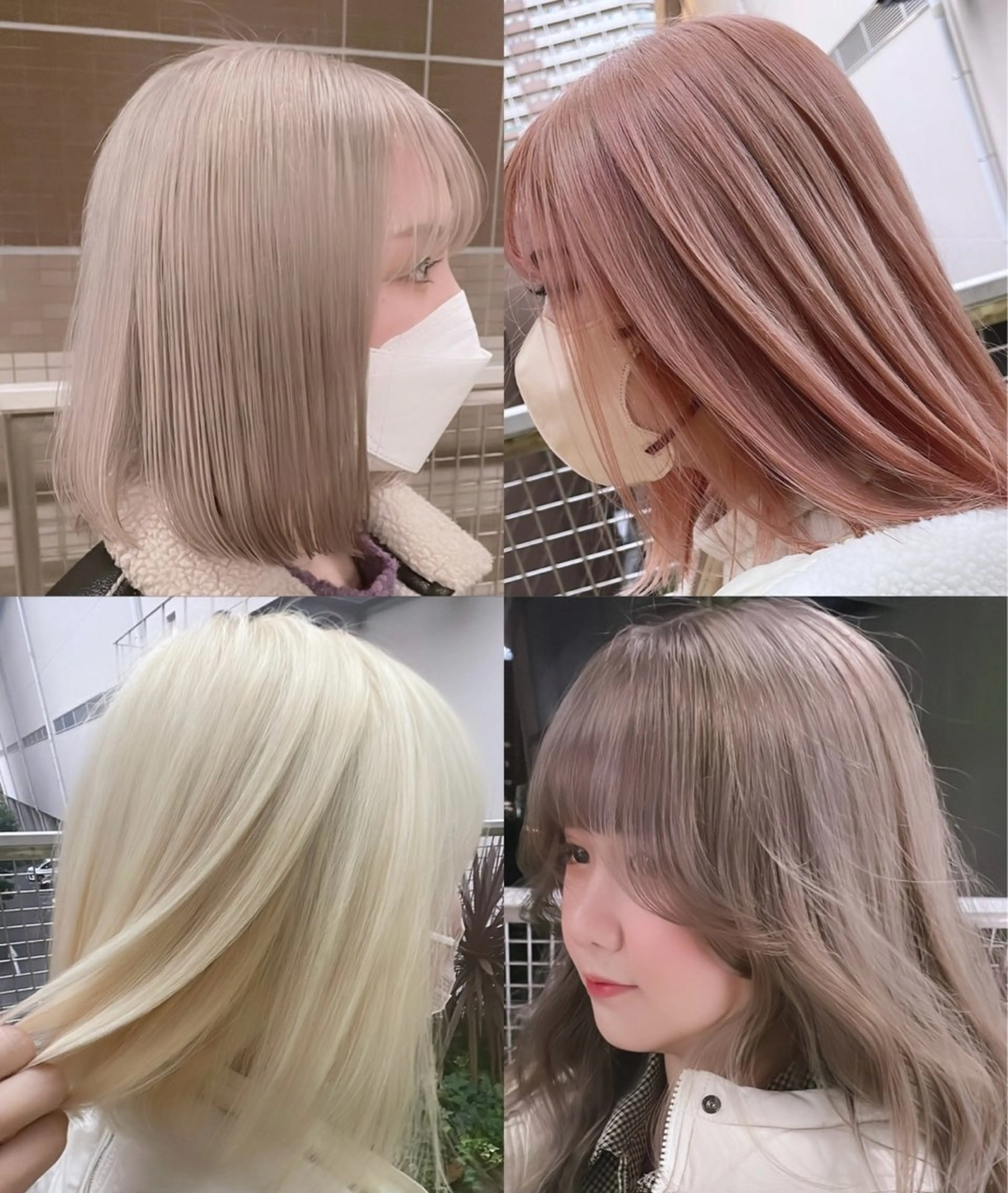 🫰🏻12月限定💕カット＋ダブルカラー＋トリートメント！最高の透明感に最高のブリーチを使った超抜け感ヘアー😤の写真