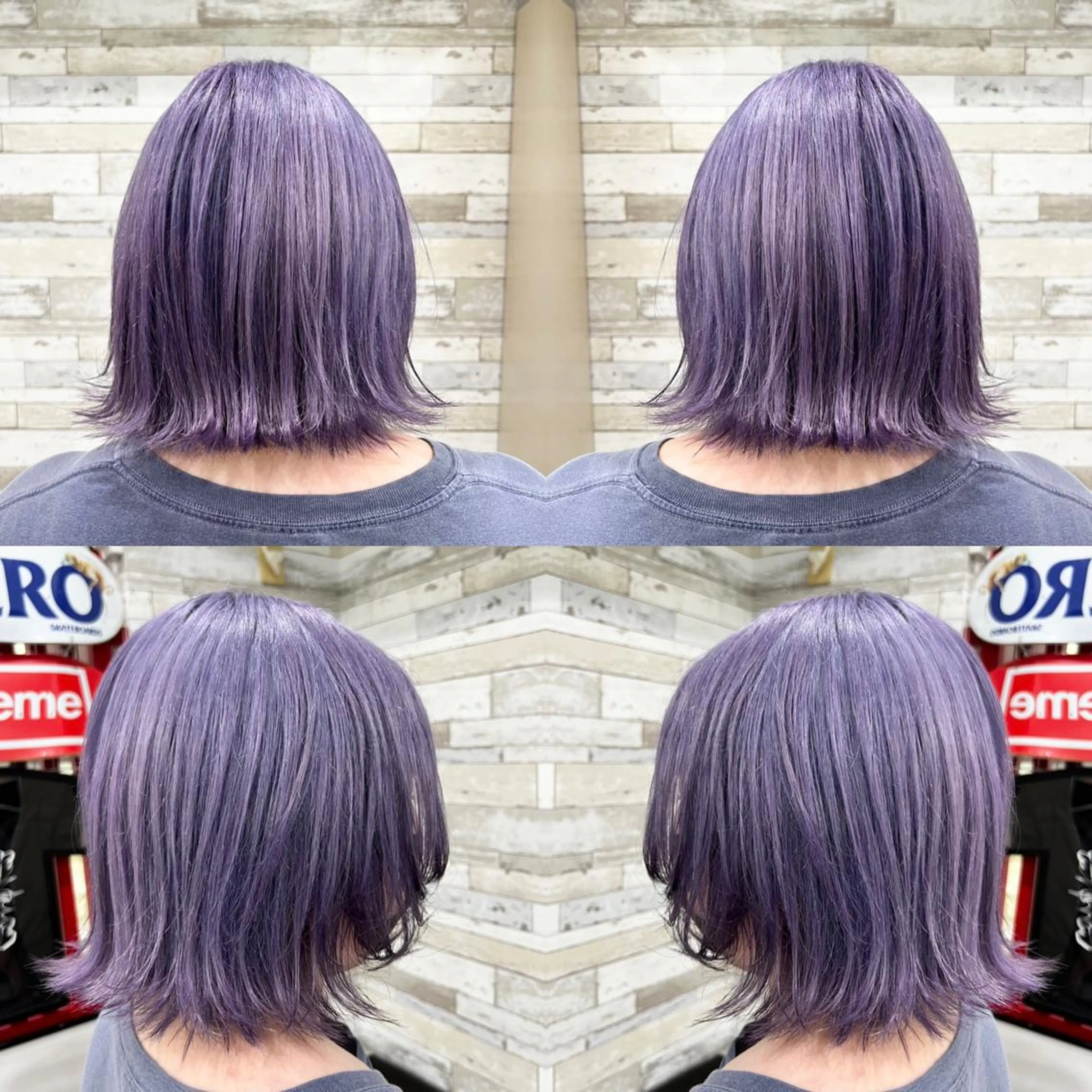 ミディアム カラー ヘアカラー トリートメント "PEPPU "所属・🌈推し色派手髪 ハイトーンShinのヘアスタイル