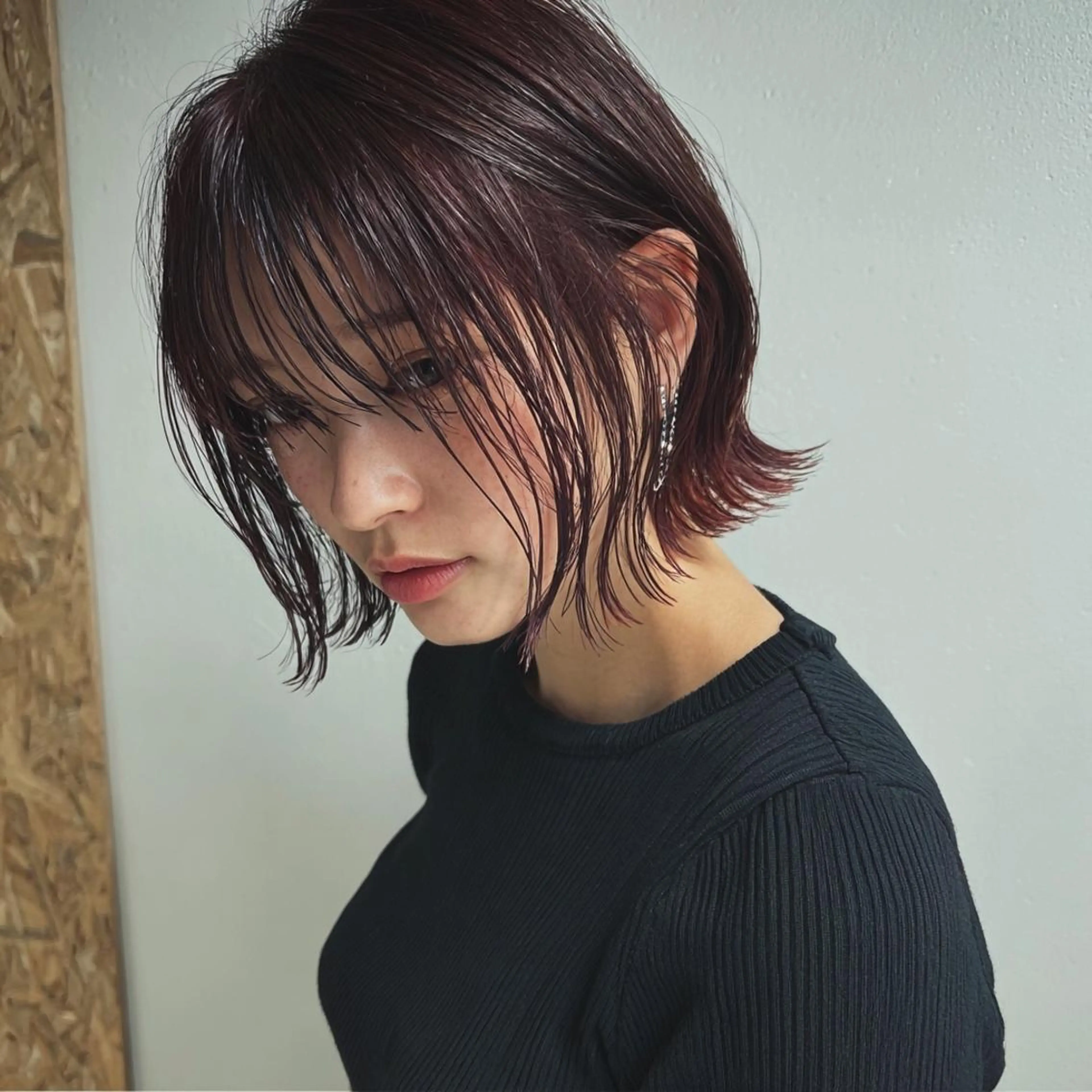 ミディアム パリジェンヌ☆カット カラー✨熊澤麻凜のマツエク・マツパデザイン