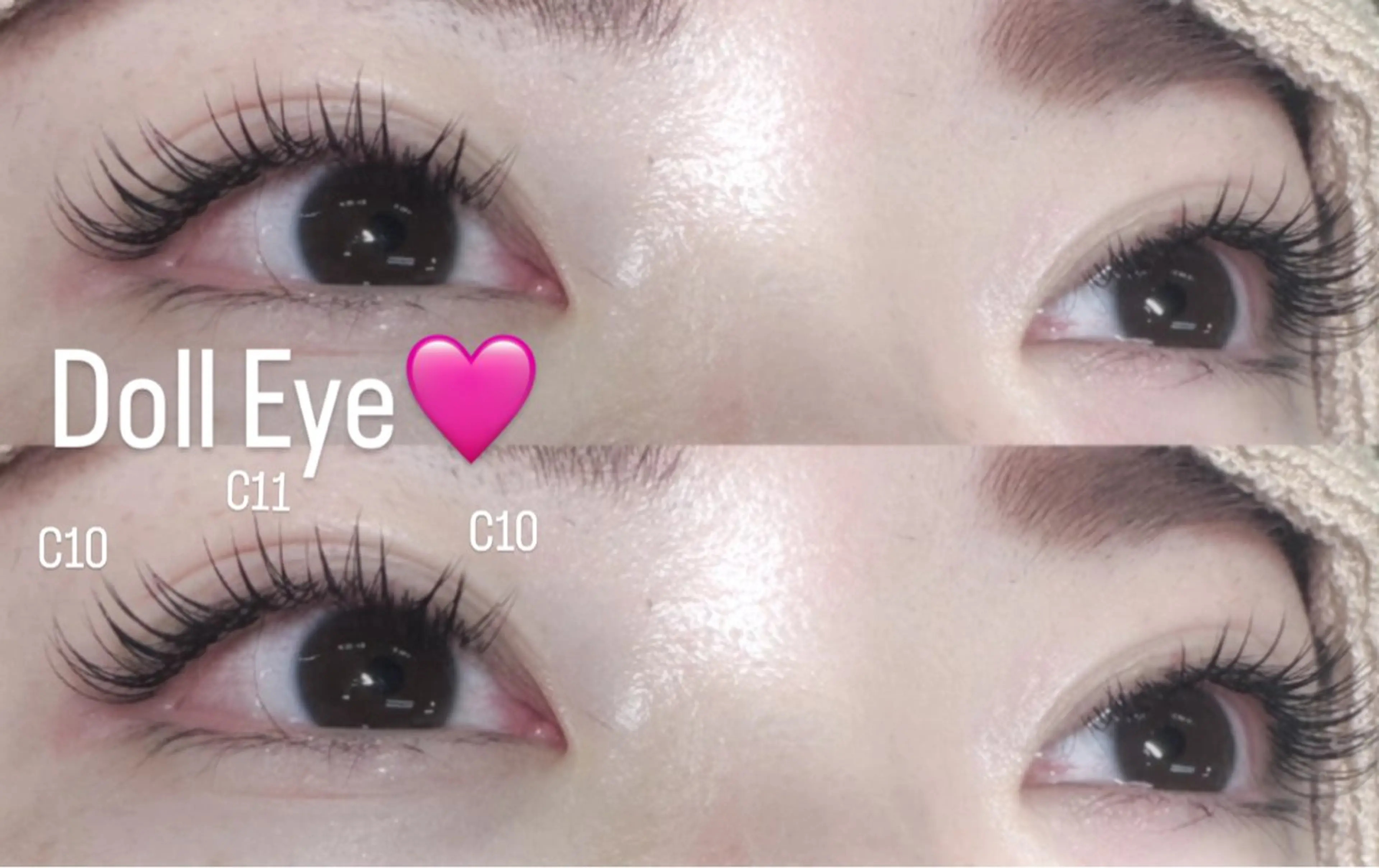 マツエク・マツパ Cカール セーブル MAQUIA泉中央店 相馬のマツエク・マツパデザイン