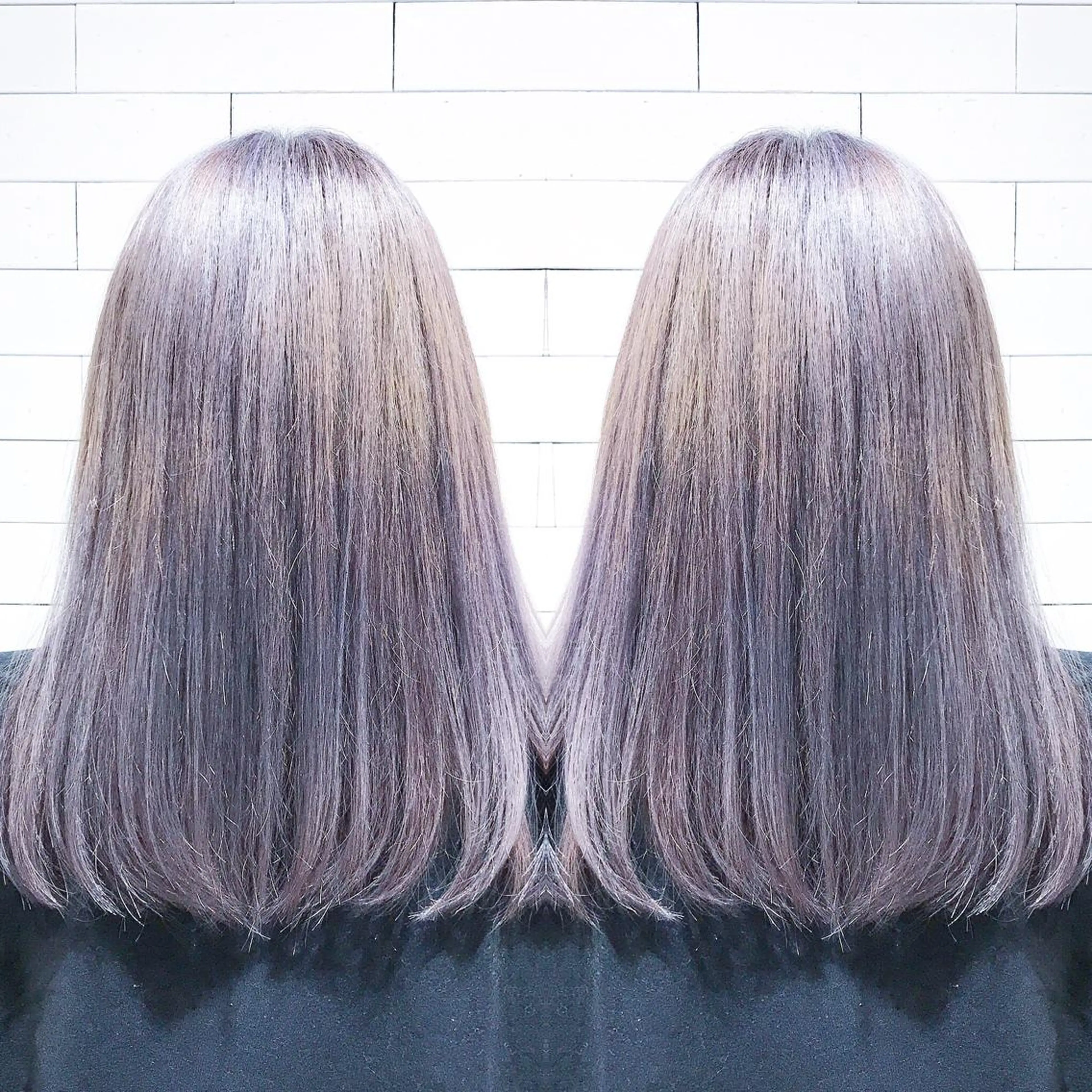 ロング カラー 及川シゲル 髪質改善講師のヘアスタイル