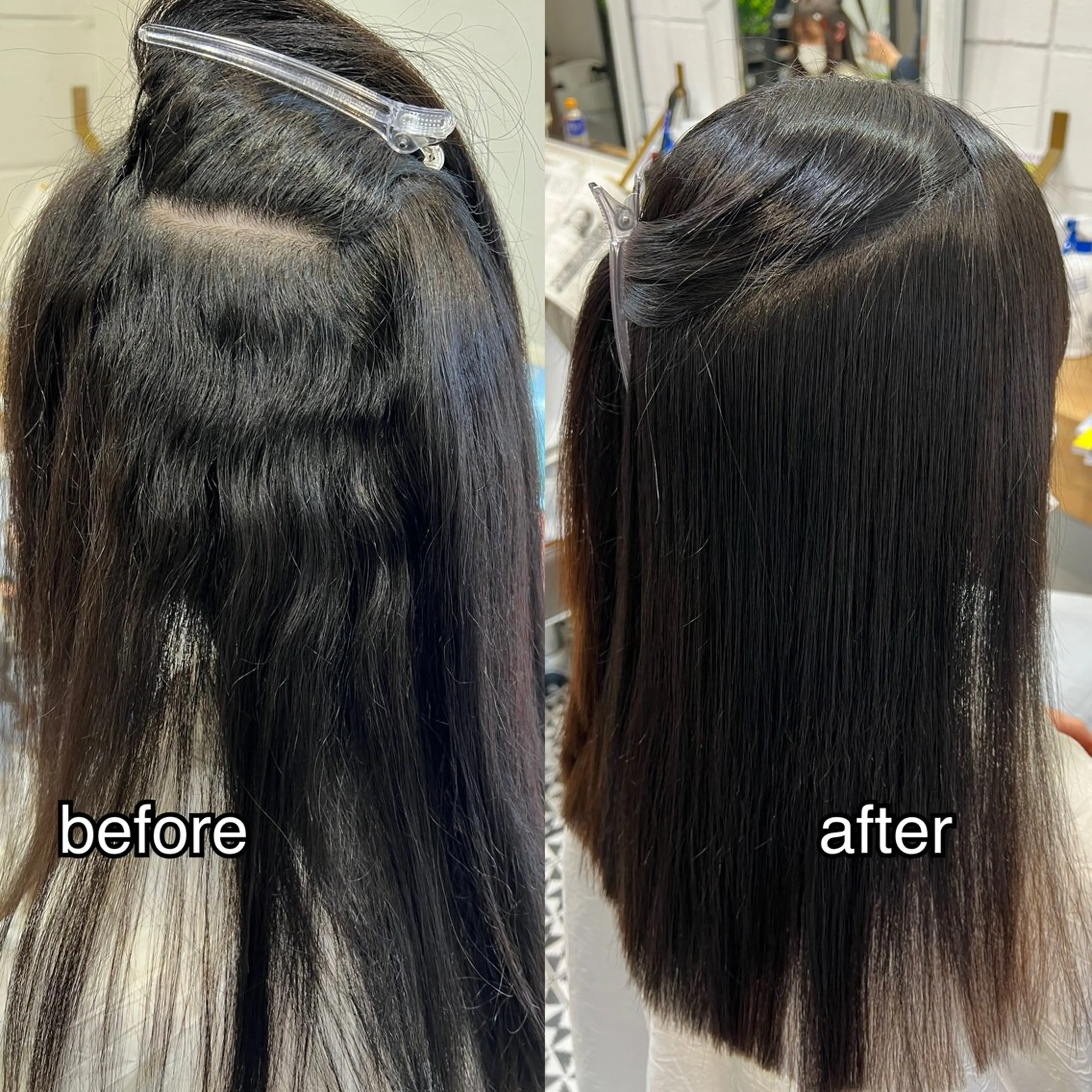 セミロング 艶髪美容室naty 元村貴裕のヘアスタイル