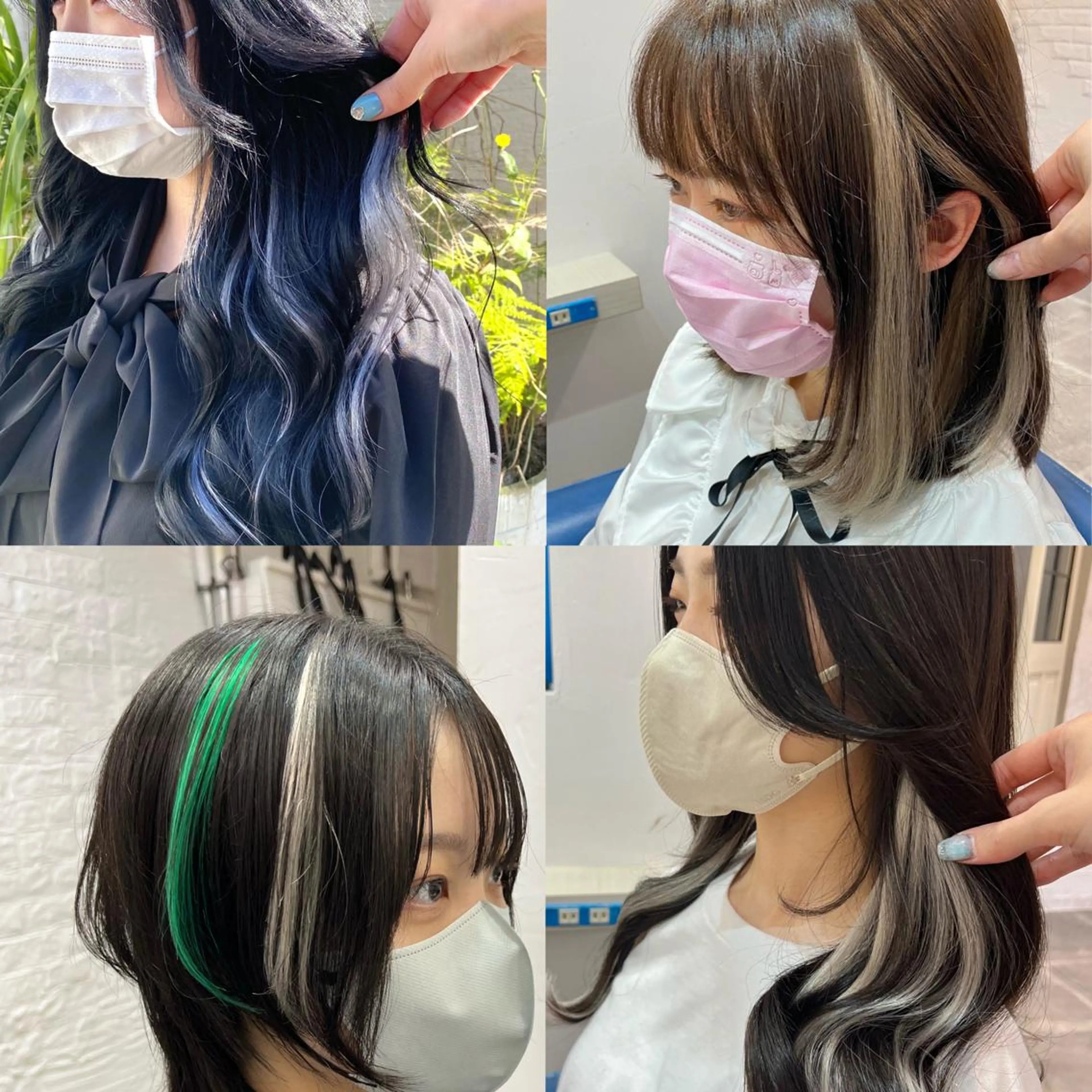 セミロング カラー uros.所属・メンズパーマ/ エクステ🌞セナのヘアスタイル