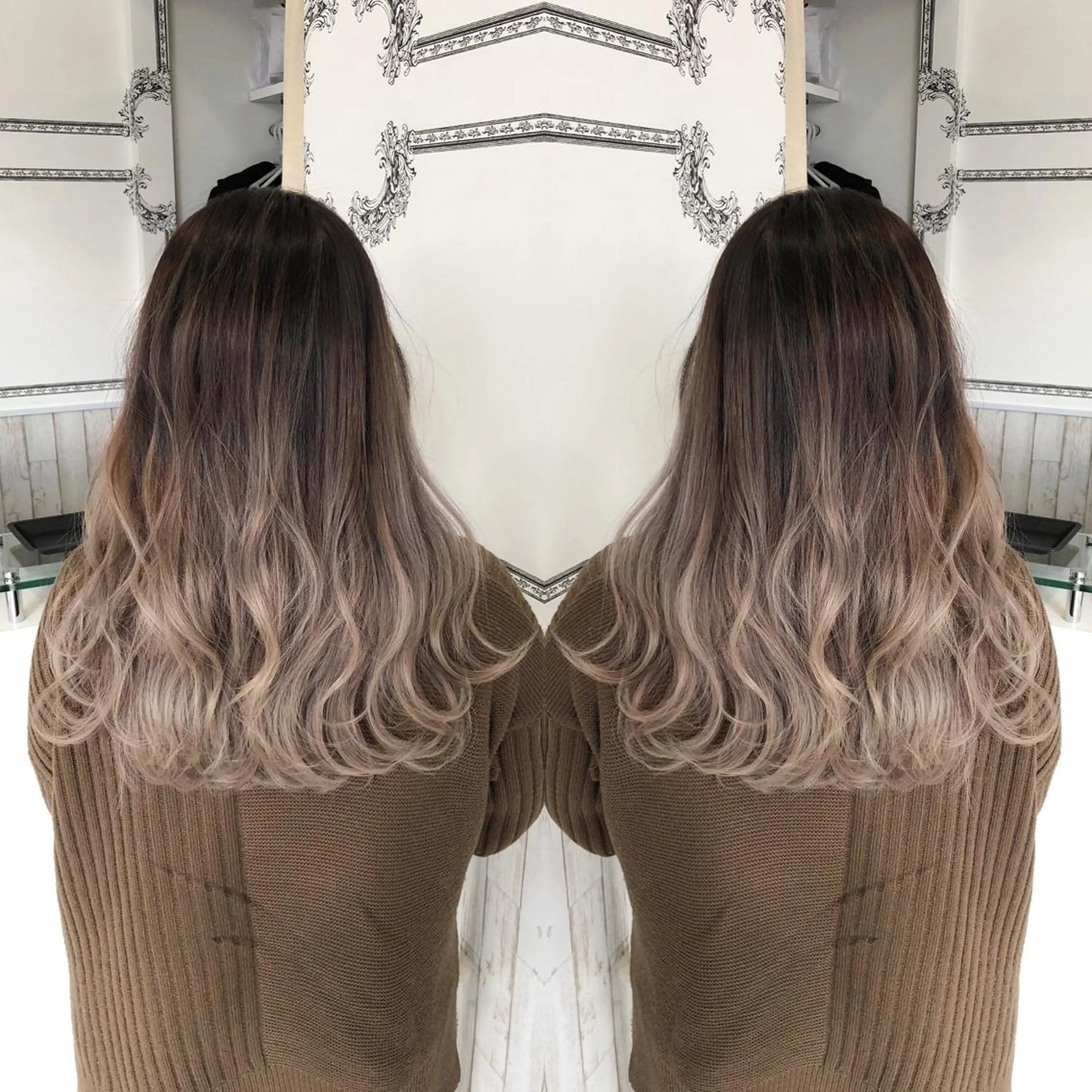 Wグラデーション & Aujuaトリートメントの写真