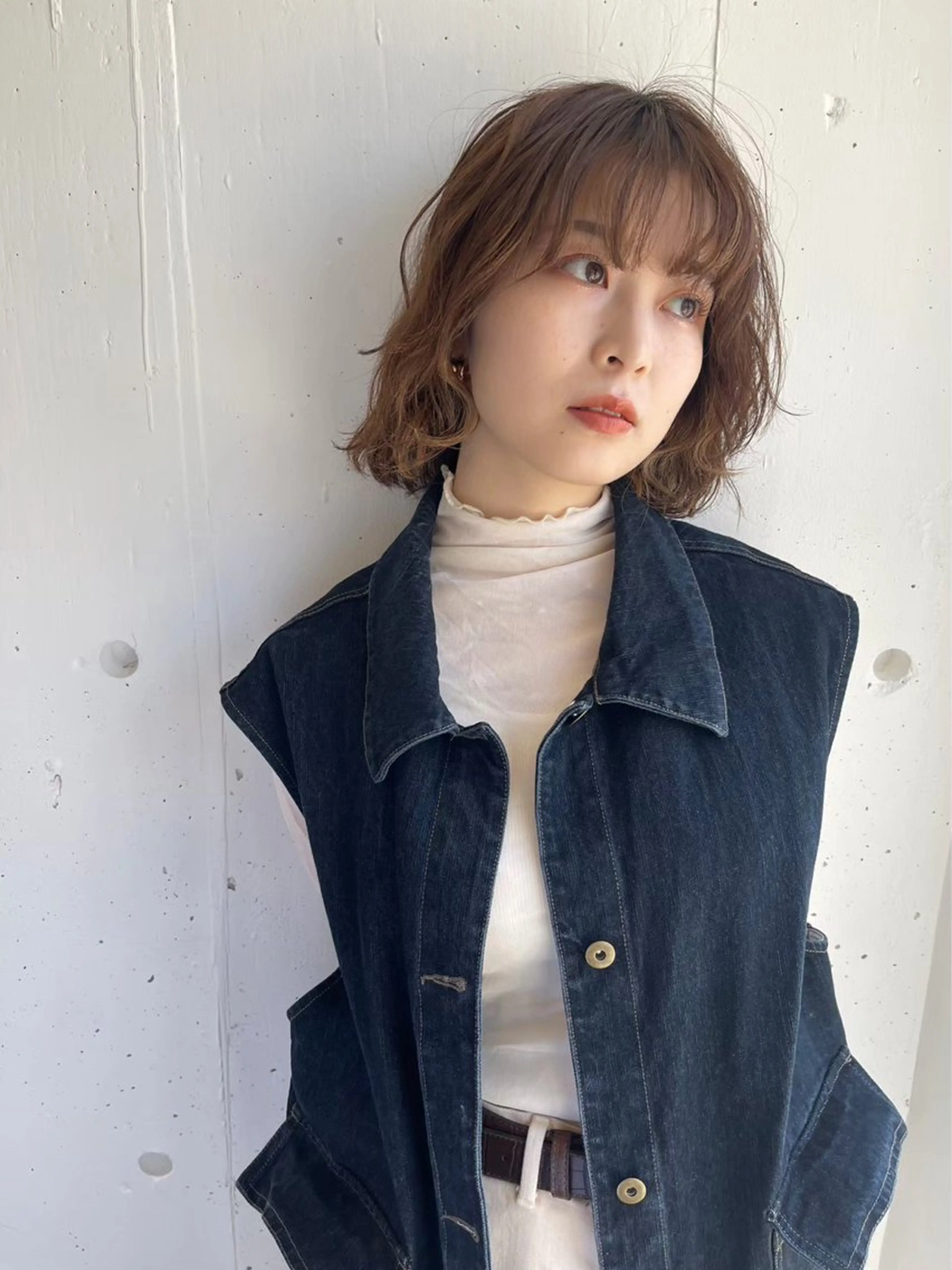 ミディアム 芽生 🌱のヘアスタイル