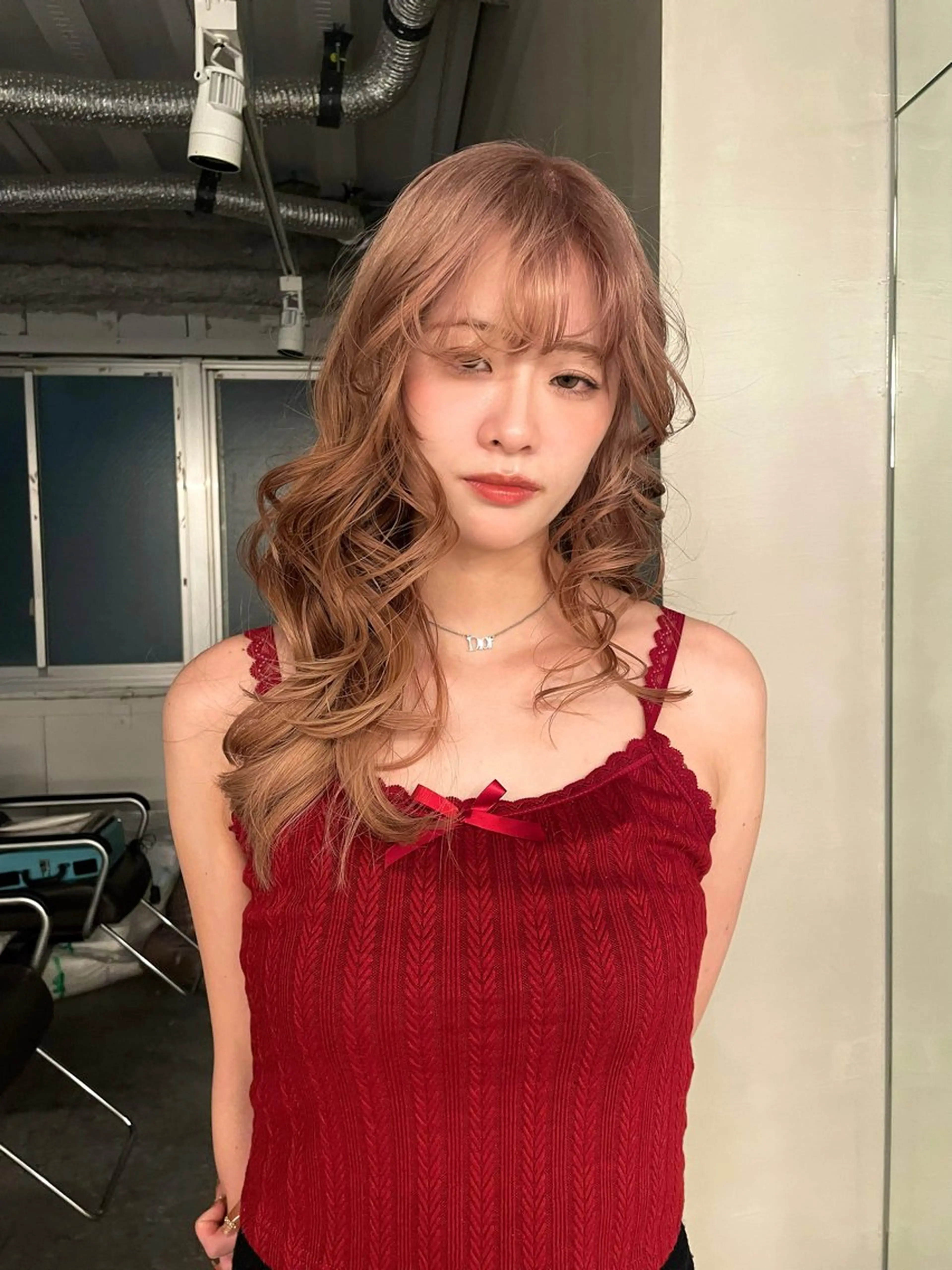 ロング カラー Fev YUZUのヘアスタイル