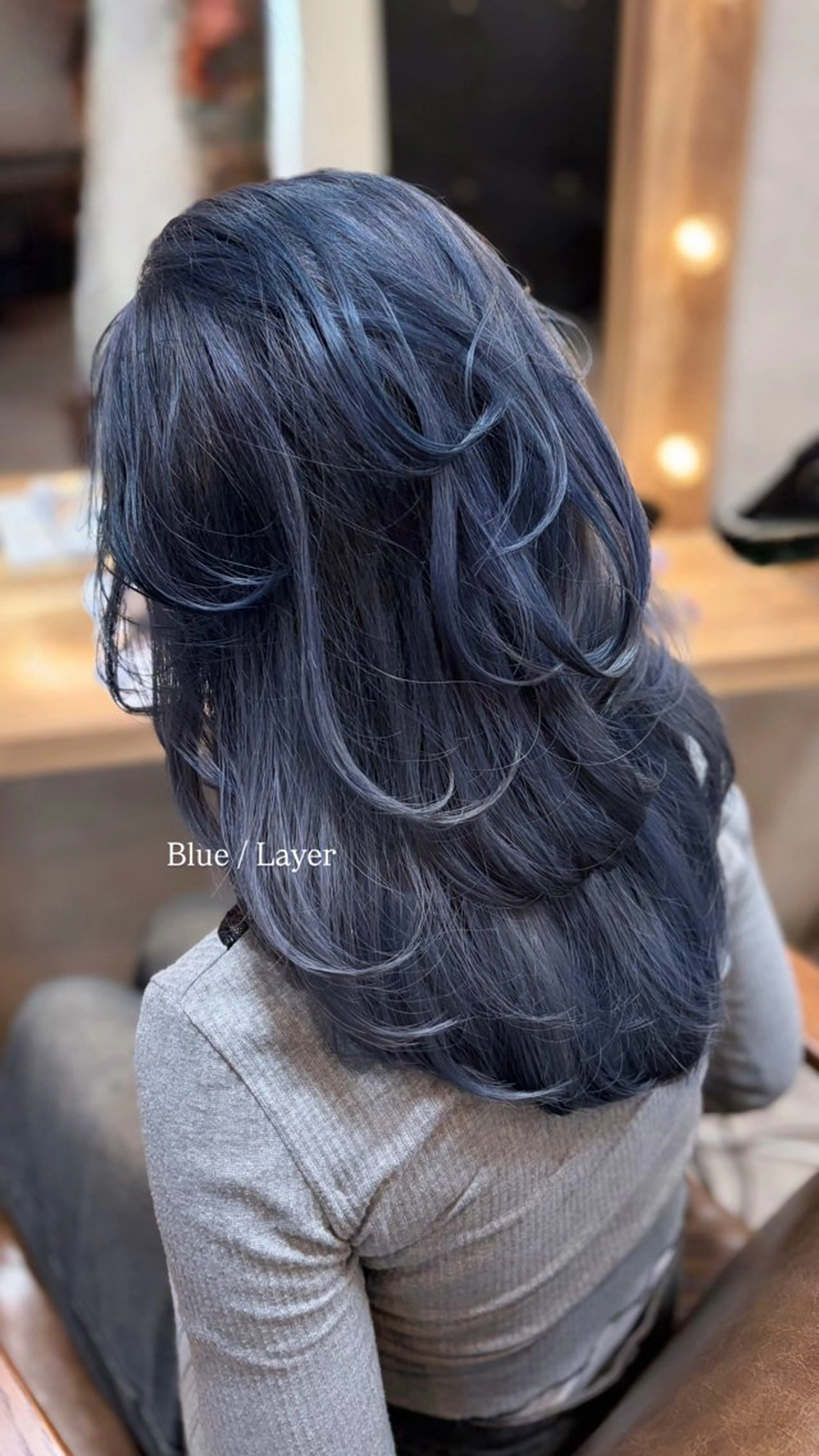 ミディアム カット ヘアカラー 🔖RIENS /renaのヘアスタイル