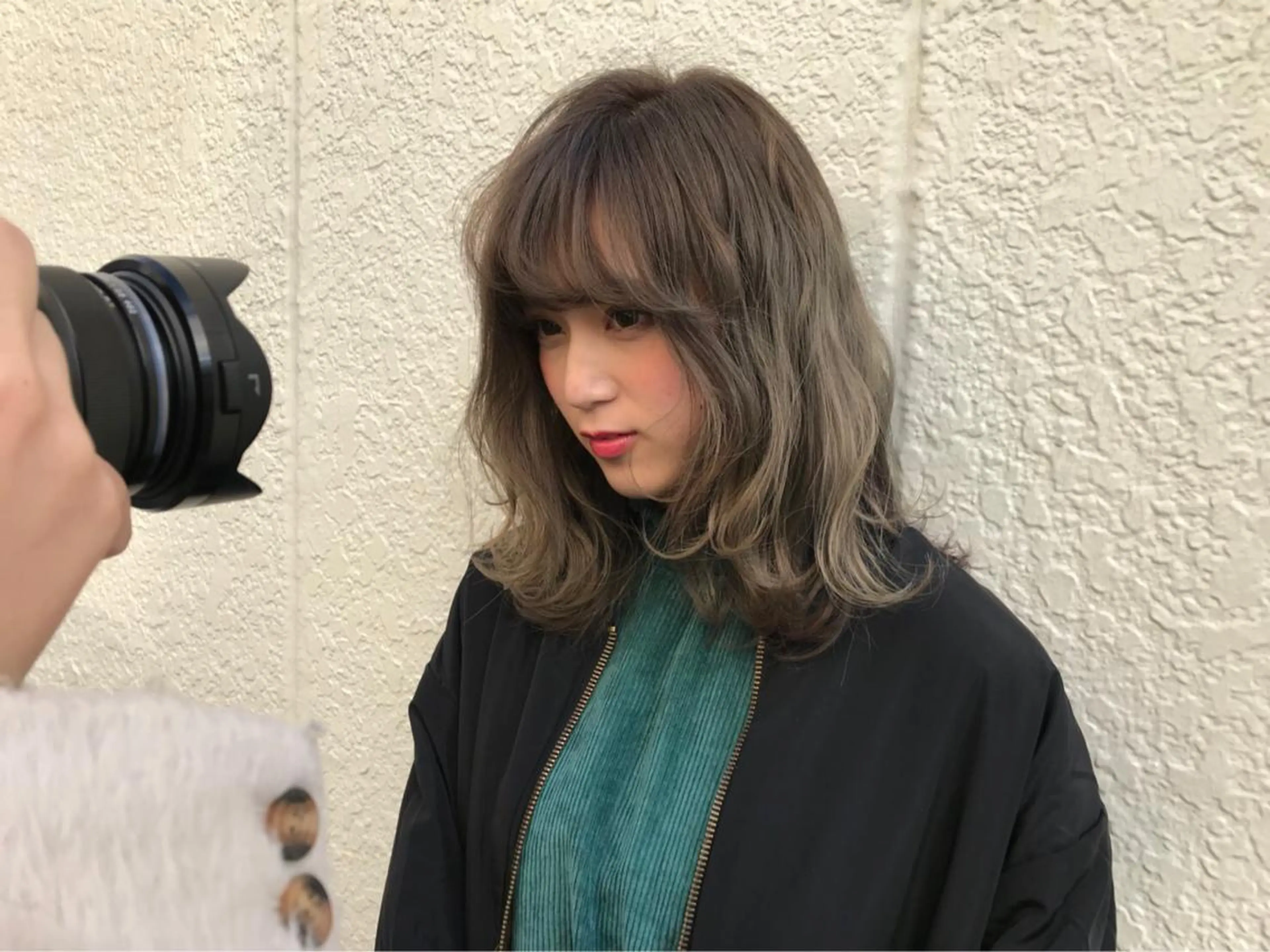 ミディアム カラー ヘアアレンジ knock【ノック】所属・烏丸韓国ヘア🇰🇷 ayaka🎀のヘアスタイル