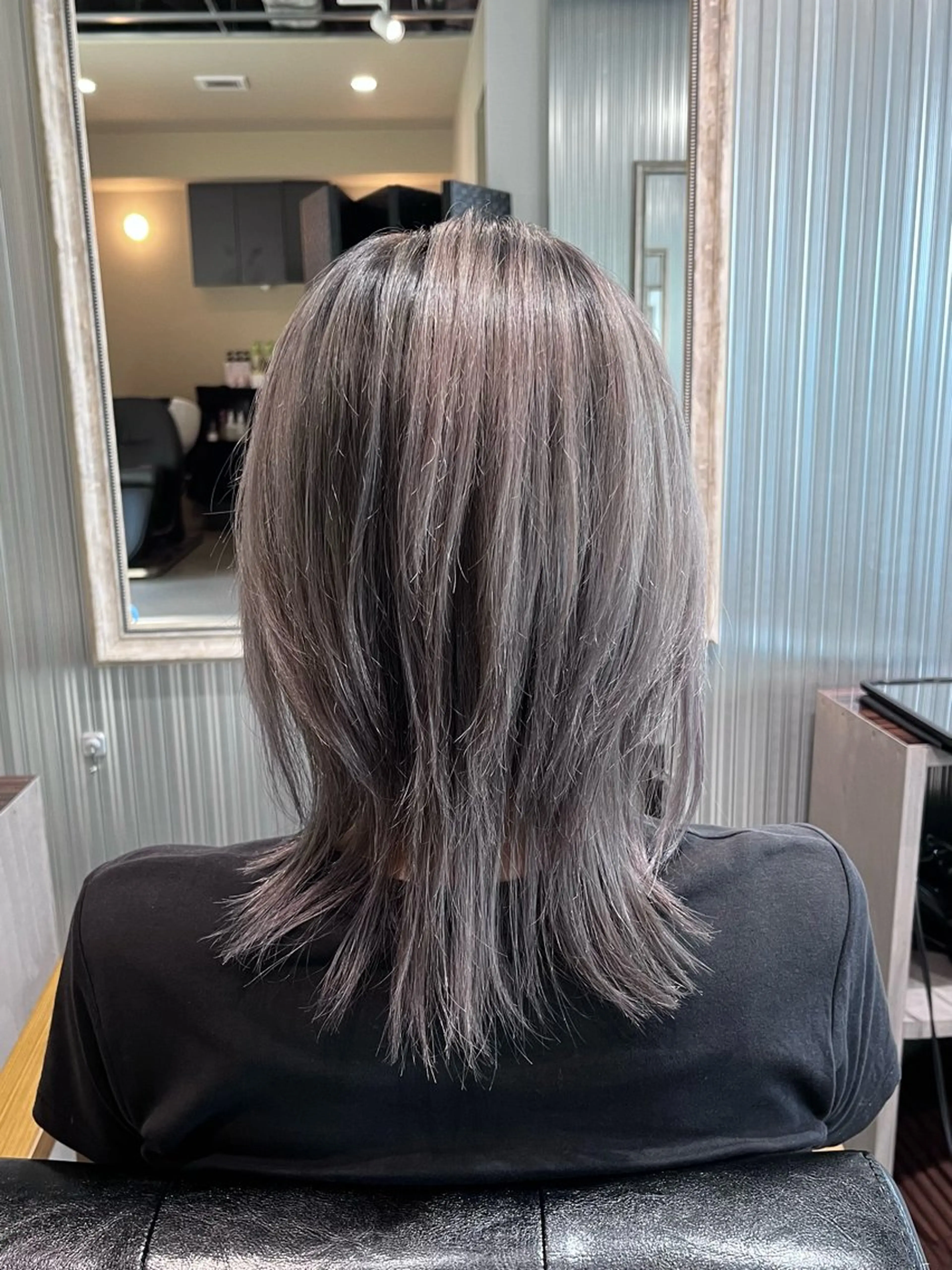 ミディアム カラー KIZU 髪質改善 オカルト怪談のヘアスタイル