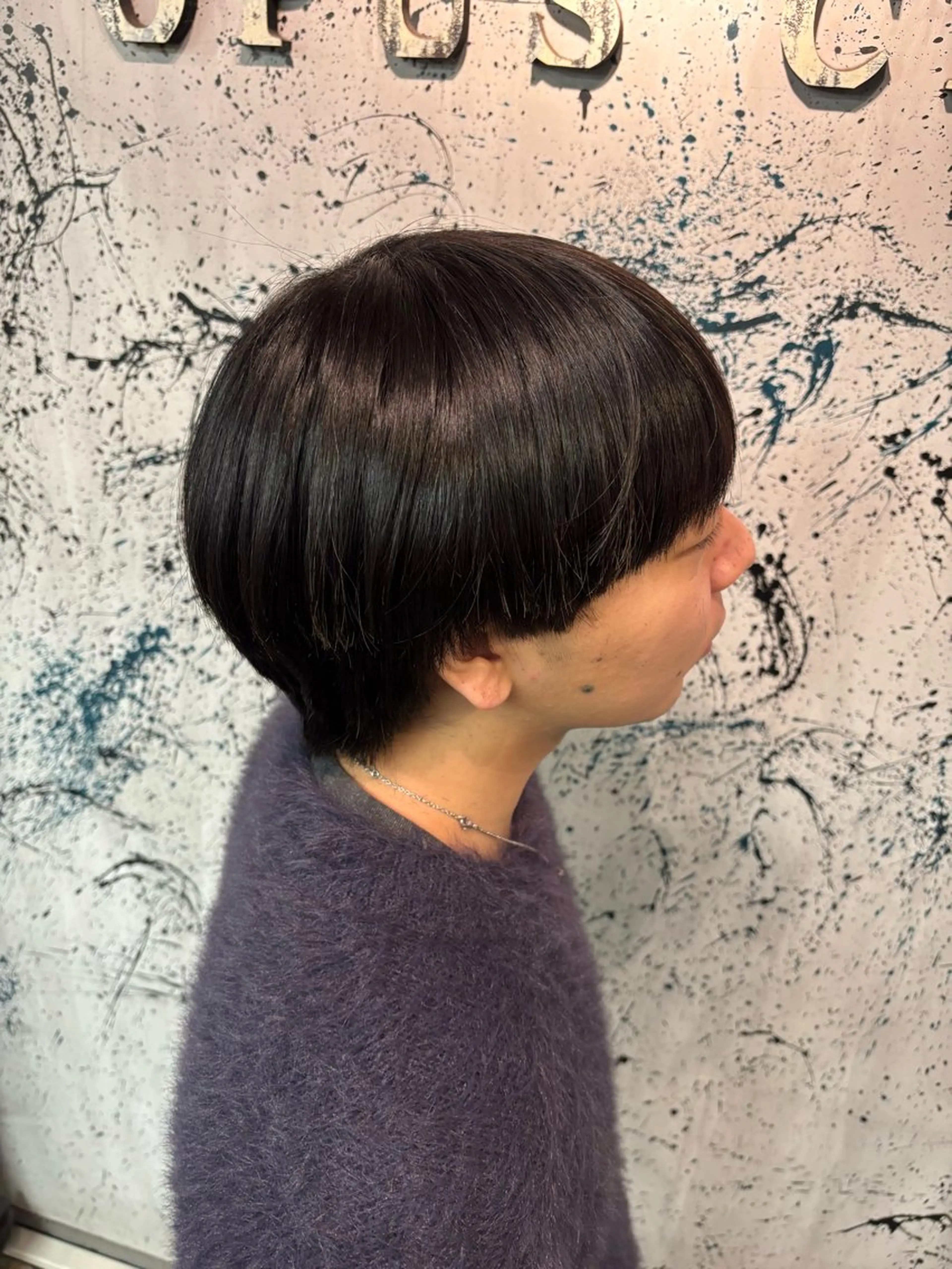 ショート メンズ マッシュ OPUS  CREER所属・小室 友香のヘアスタイル