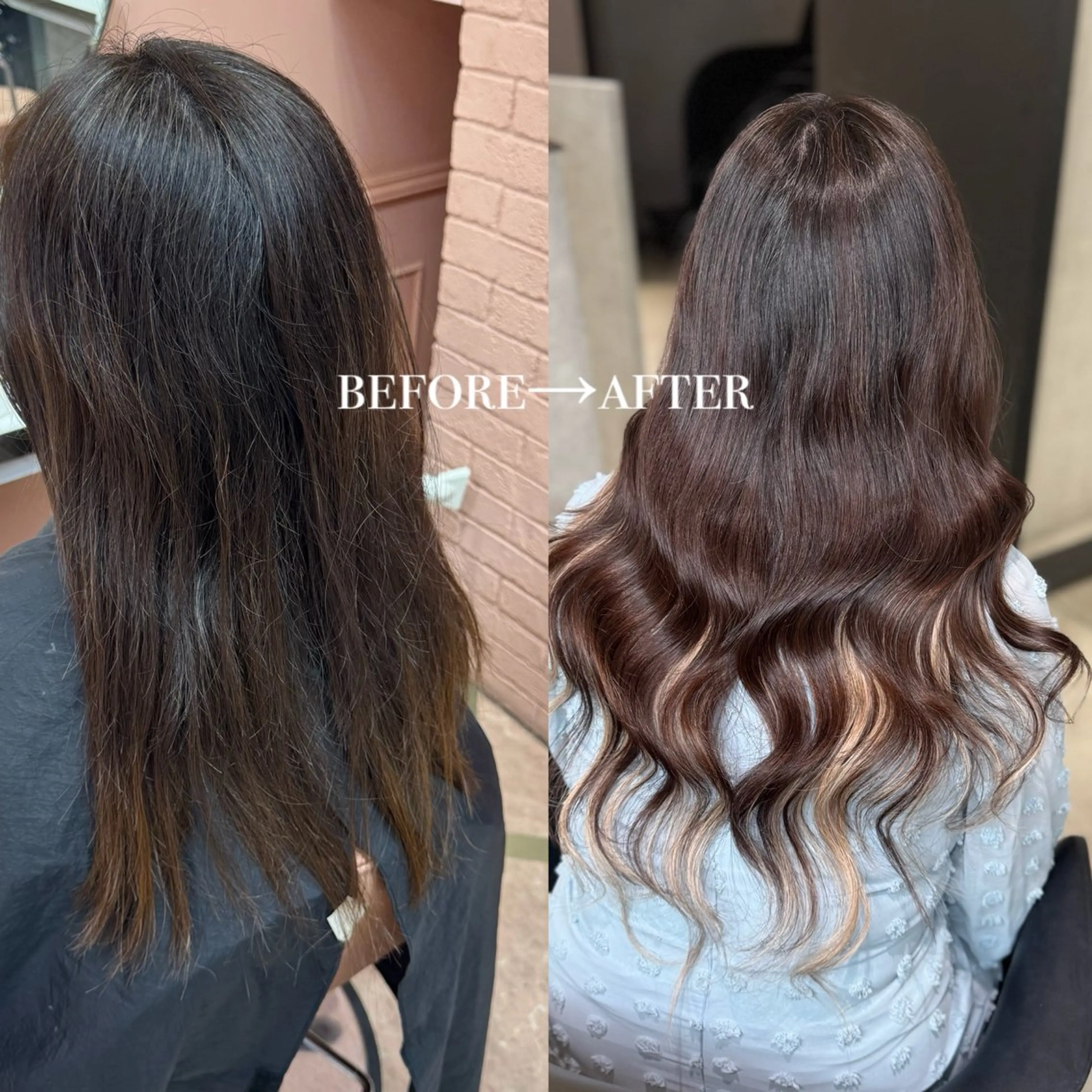 ロング エクステ エクステ 大阪 梅田/ ハイトーン/エクステのヘアスタイル