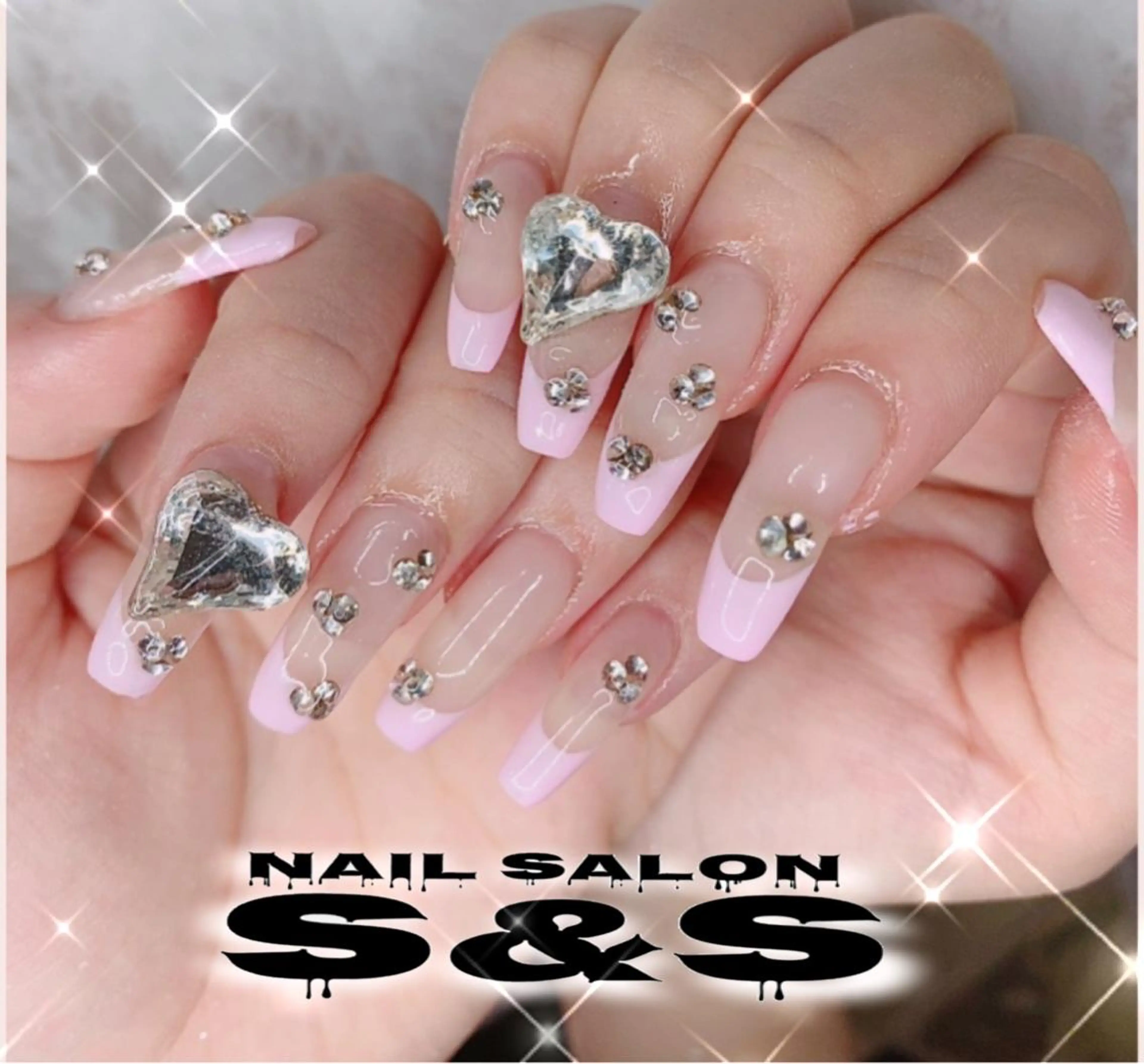 ネイル 長さ出し メンズネイル 持ち込み スカルプネイル S&S 村田小百合のネイルデザイン