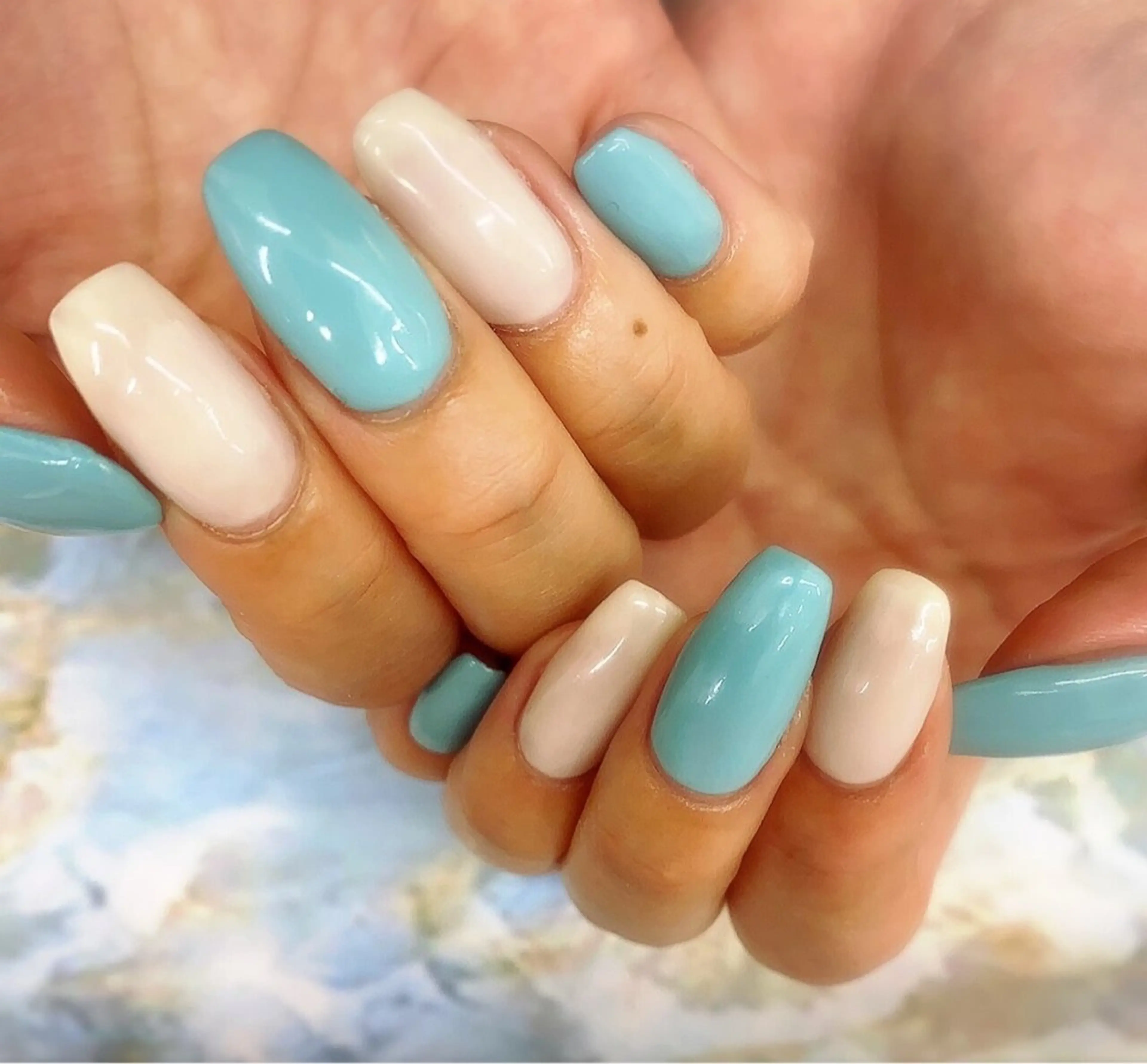 ネイル ワンカラーネイル ネイルサロン nail_upのネイルデザイン