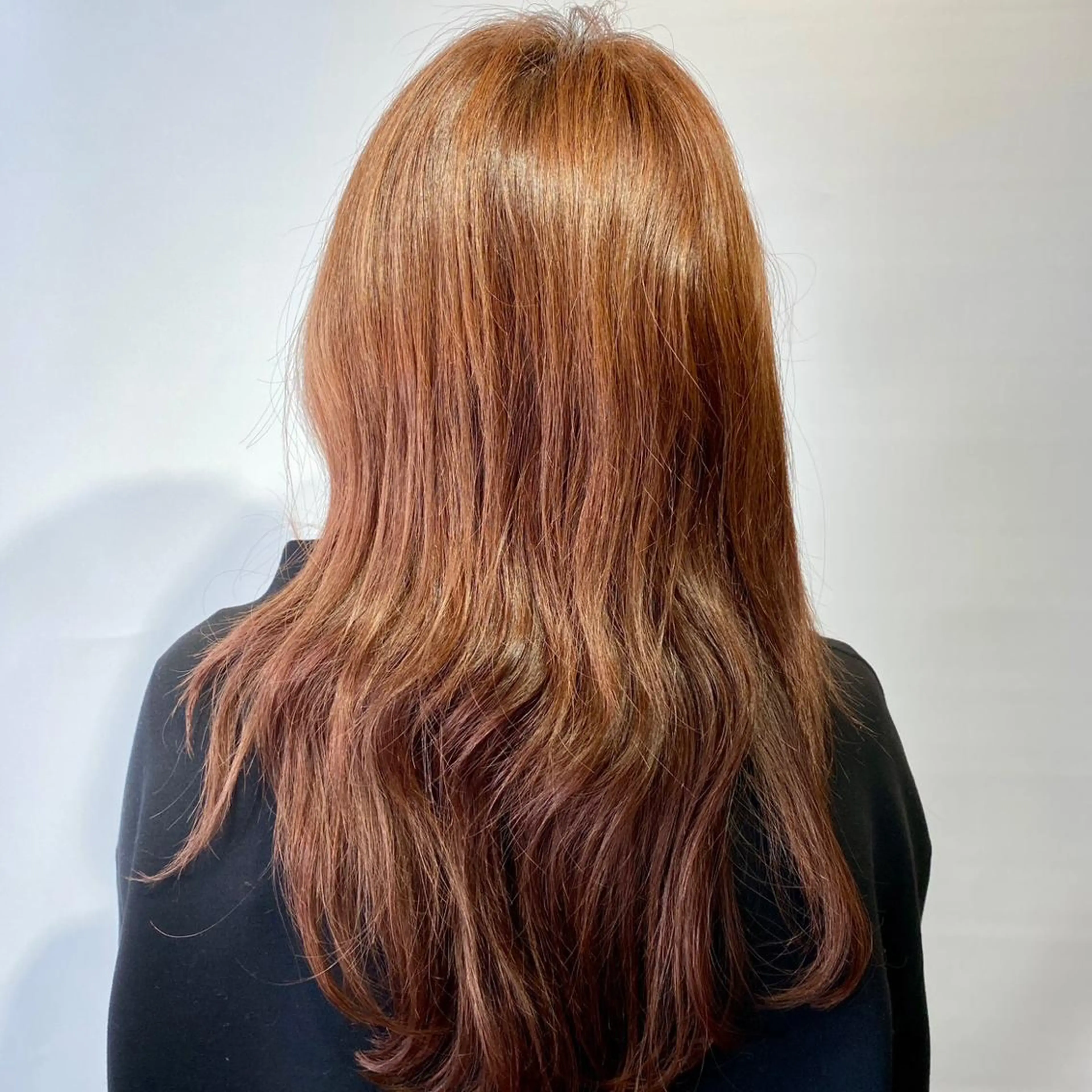 セミロング カット ヘアカラー トリートメント AMPHITOKYO 平林のヘアスタイル