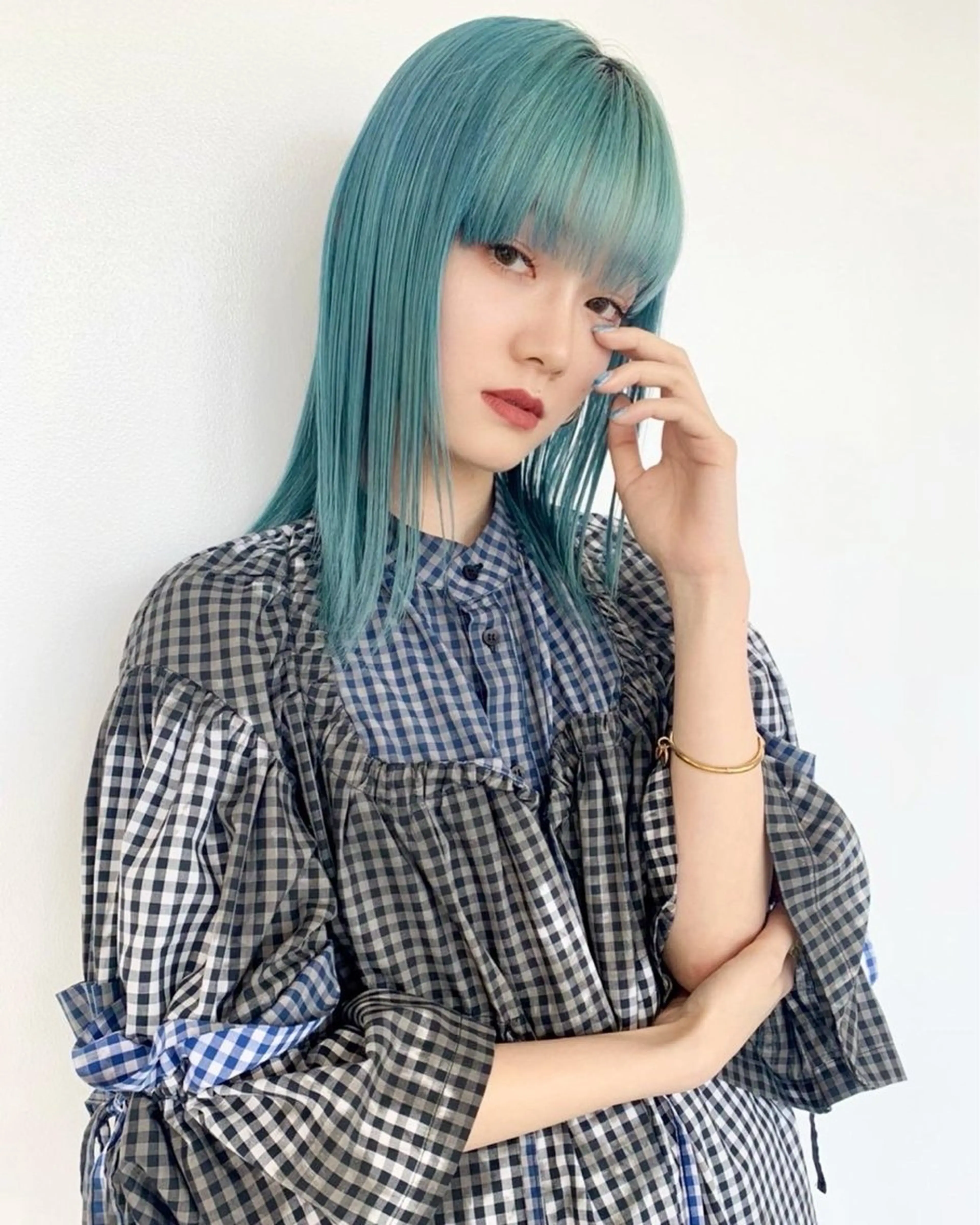 セミロング カラー 🍎ダブルカラー/ ショートボブ🍎リオのヘアスタイル