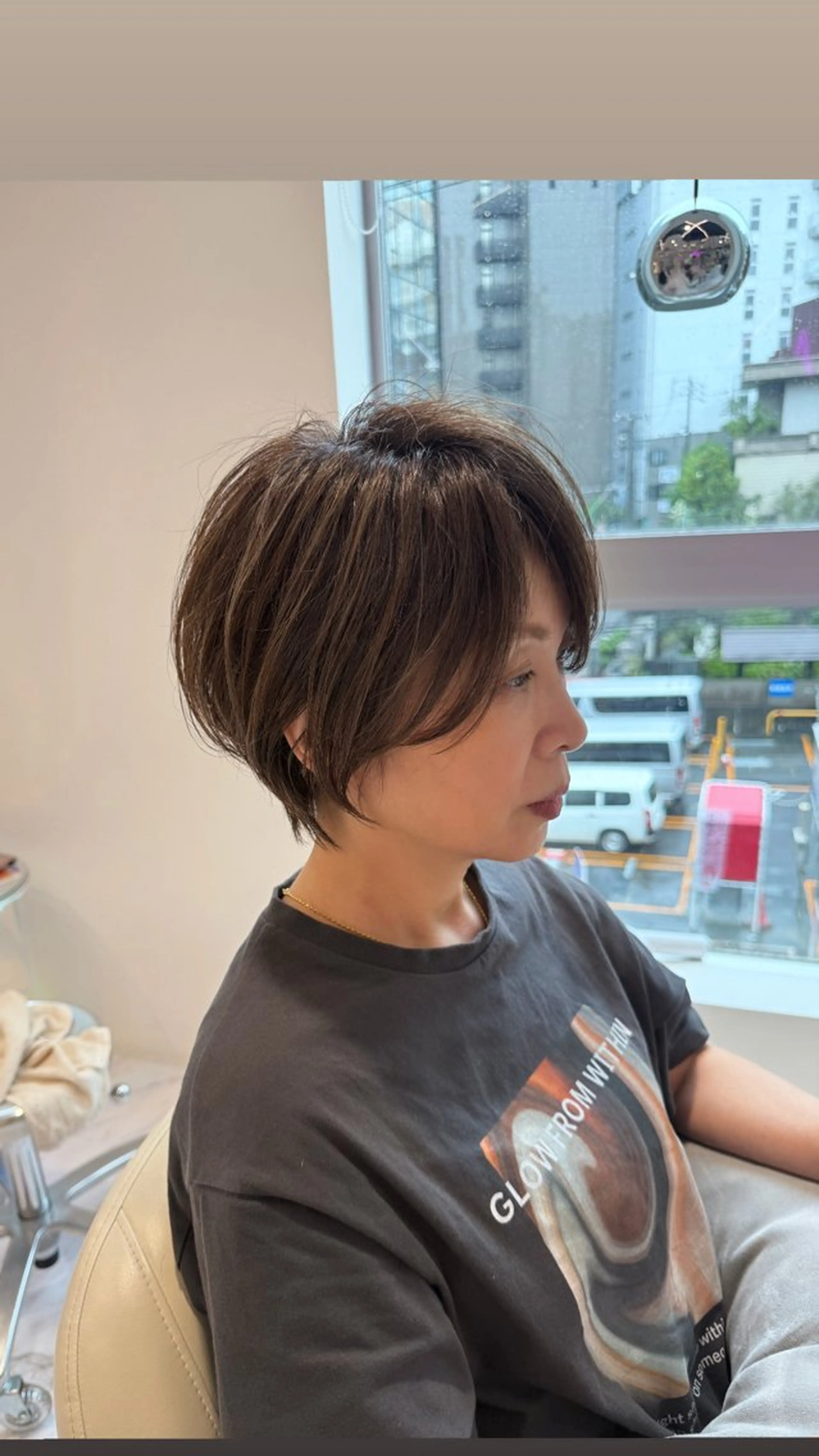 【立体感を出す魔法🪄】カット➕ 上品ハイライト+透明感カラーの写真