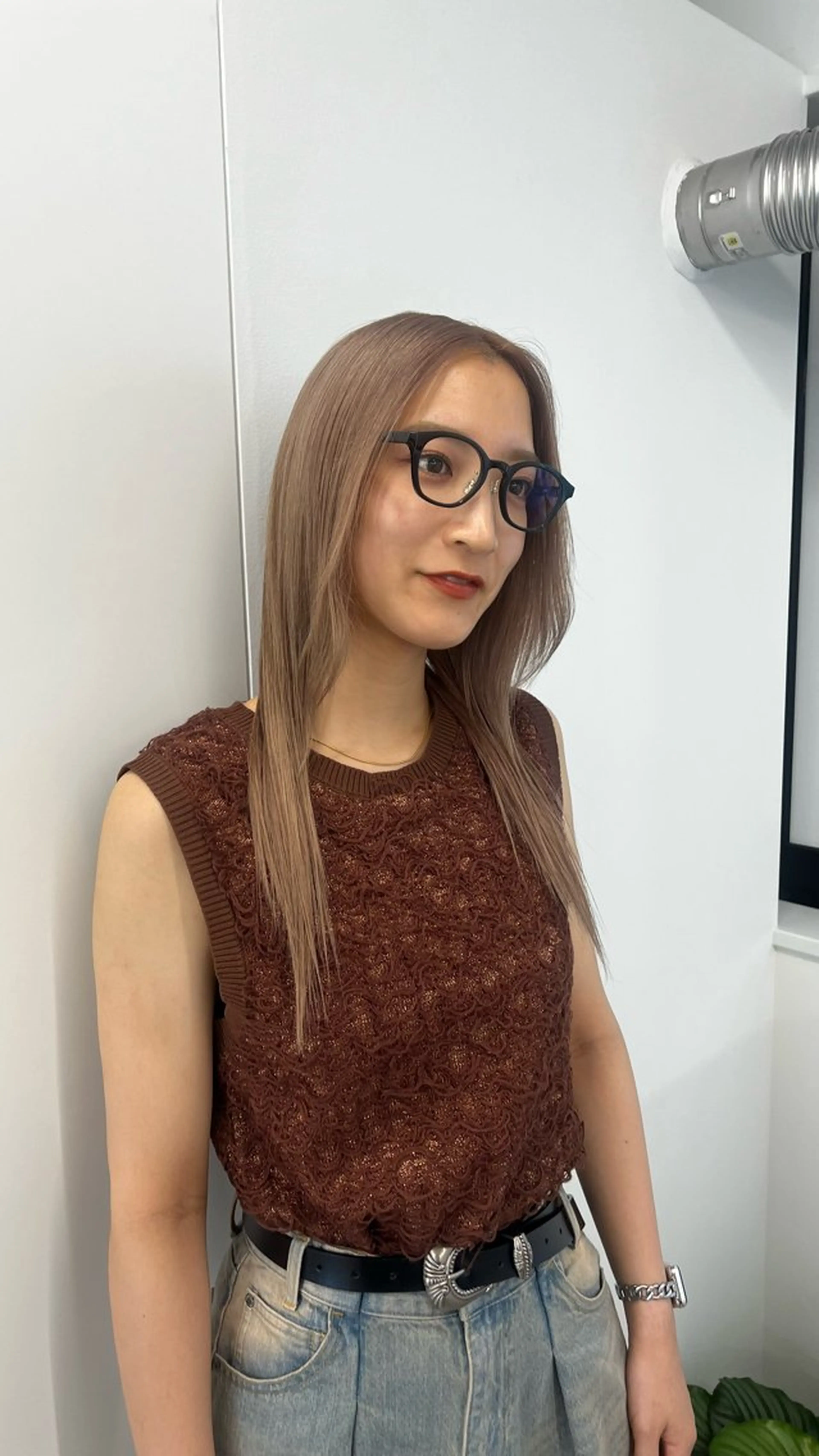 ロング カラー カット ヘアカラー トリートメント レイヤー/透明感 カラー🌿KANTAのヘアスタイル