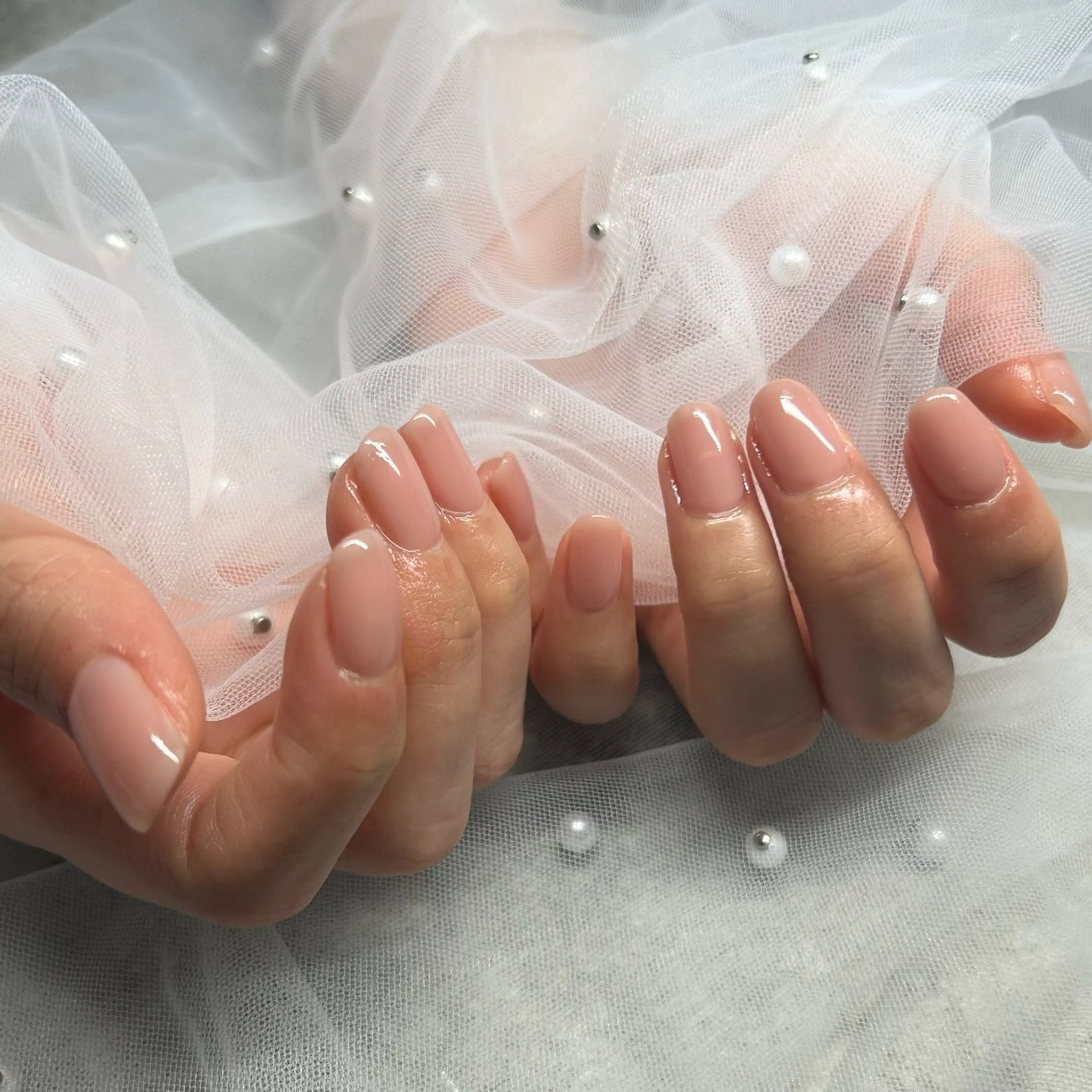 ネイル オフィスネイル ハンドネイル ten nail salon　かえでのネイルデザイン