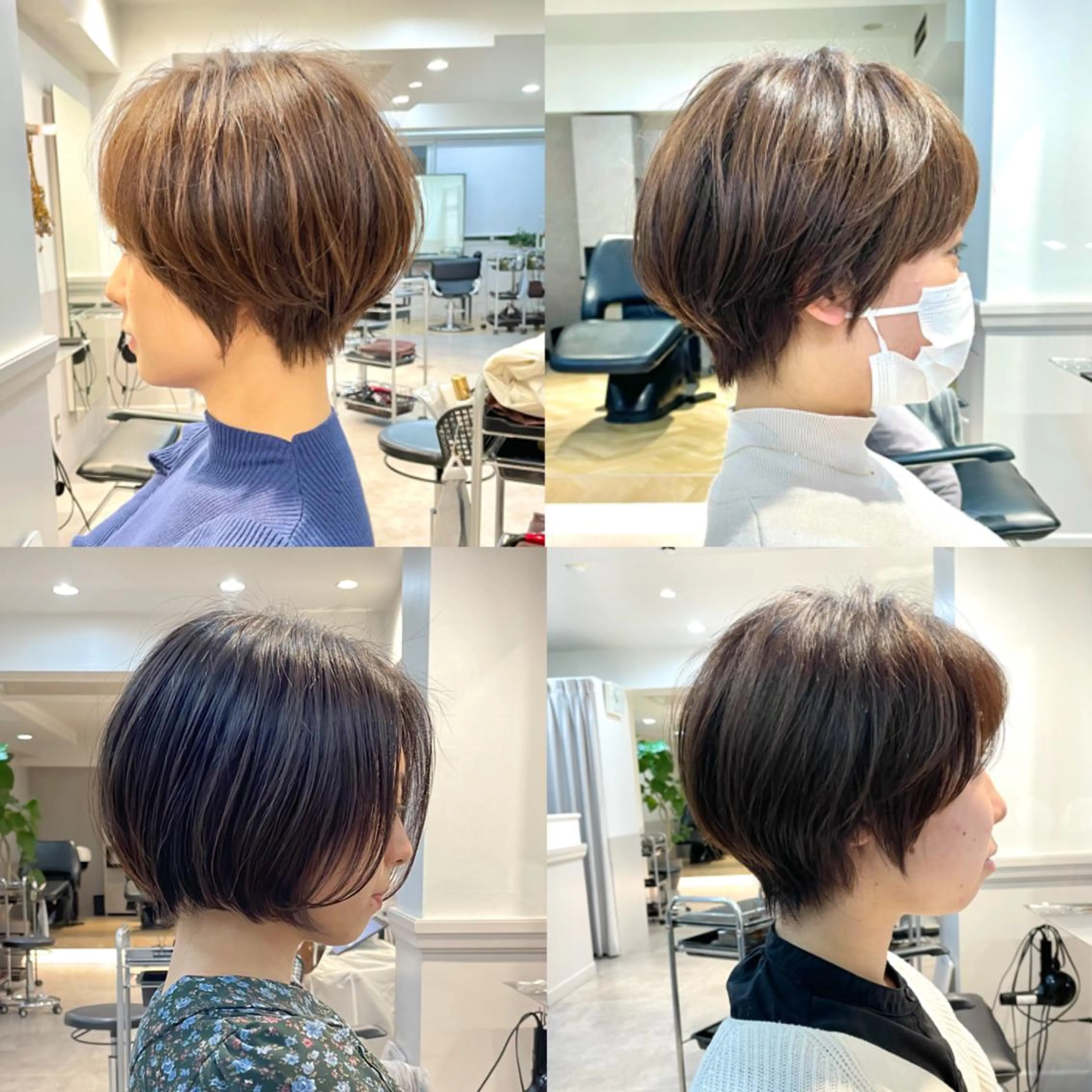 ショート 木下英治/ウルフ ボブ/銀座ショートのヘアスタイル