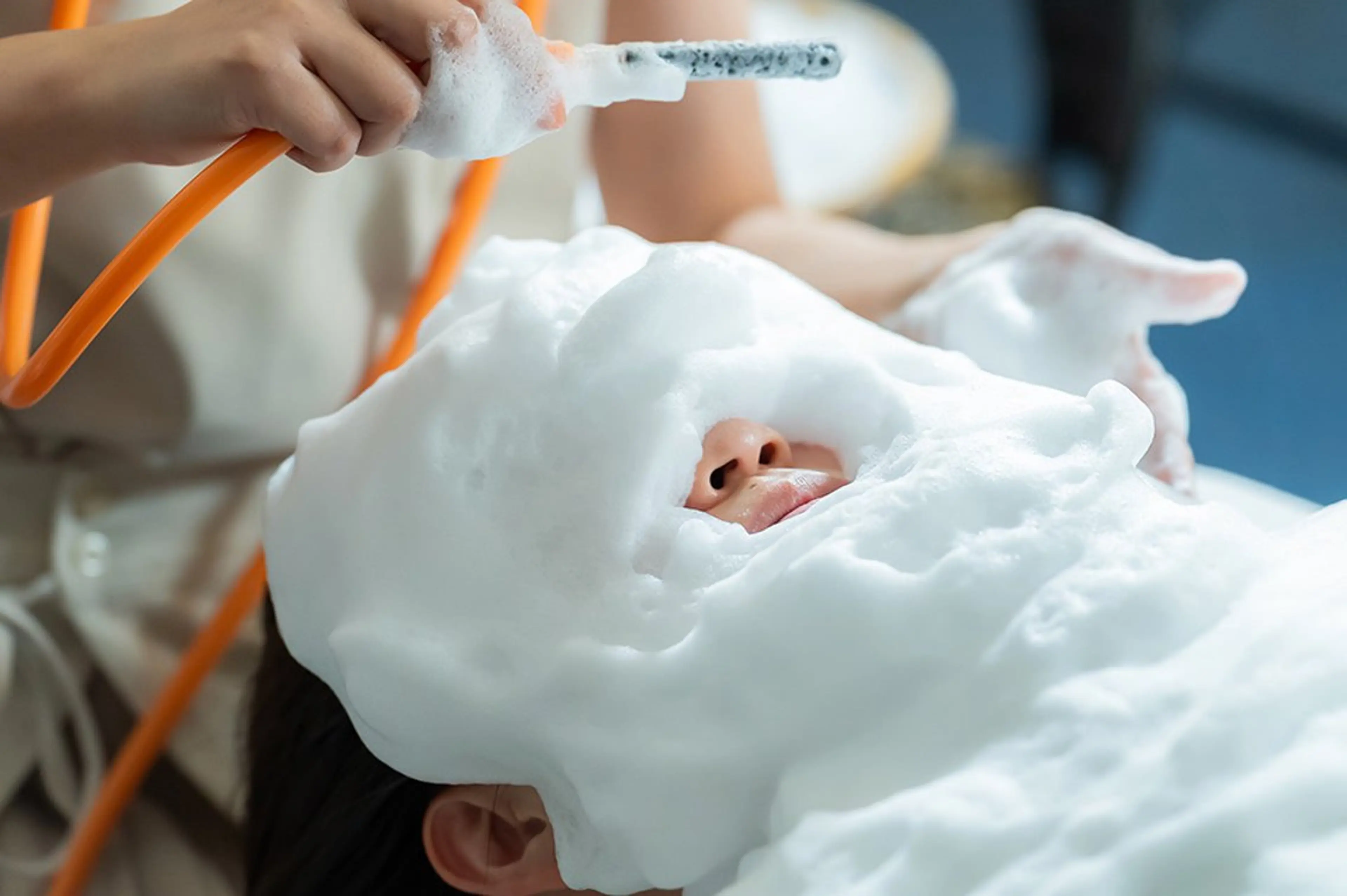 新規限定！お顔モコモコ美白ケアの写真