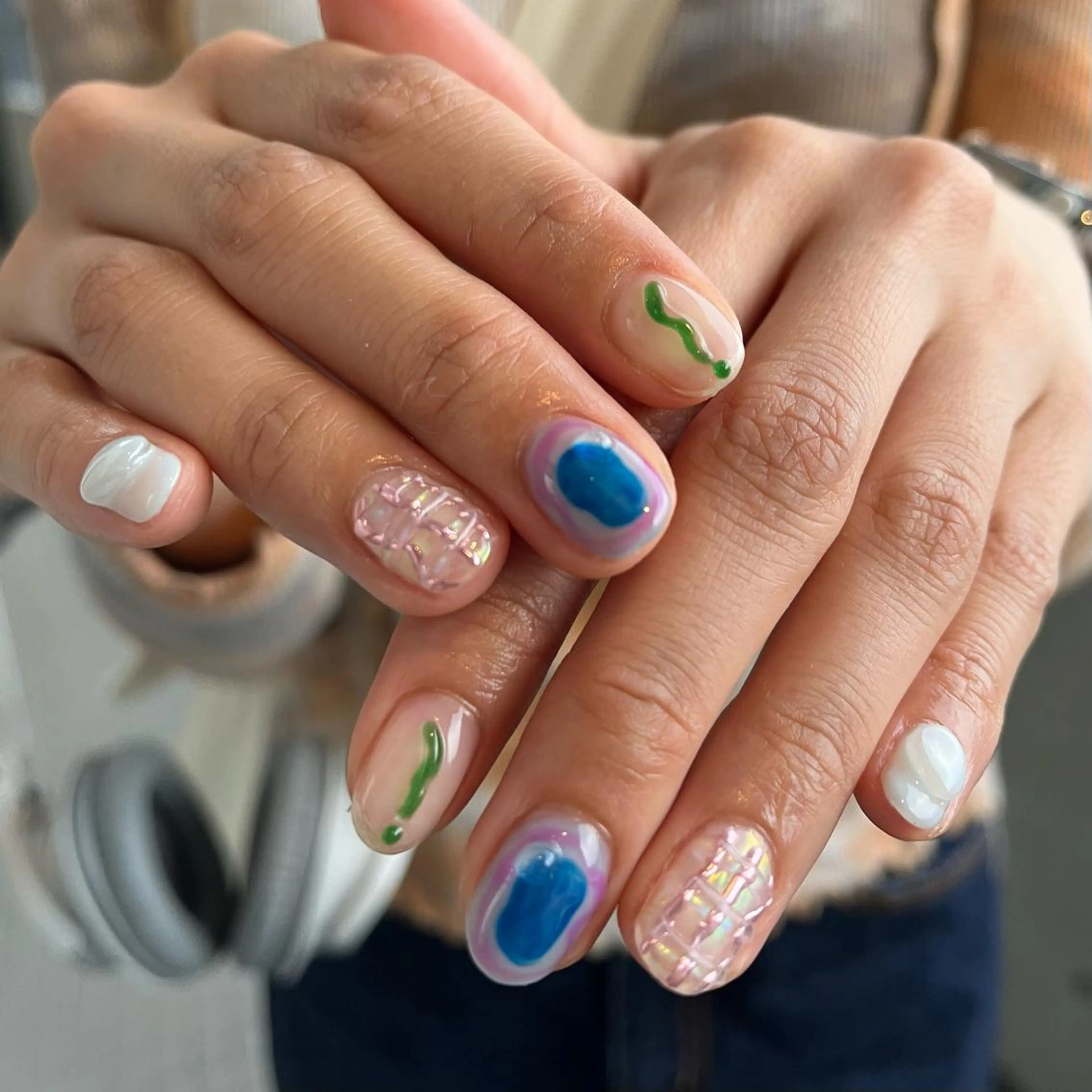 ネイル 🤎Two ERI🤎のネイルデザイン