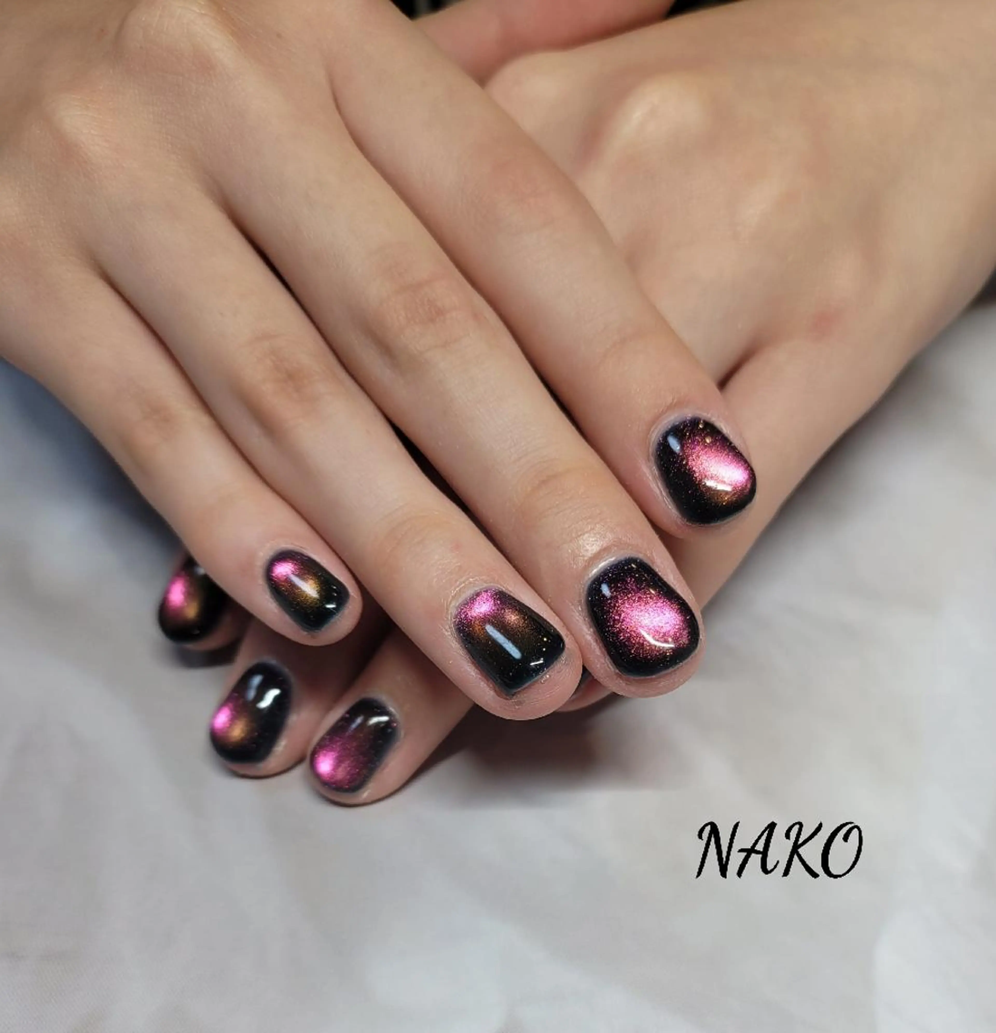 ネイル ハンドネイル Salon-NAKO 🐷shirai🐷のネイルデザイン