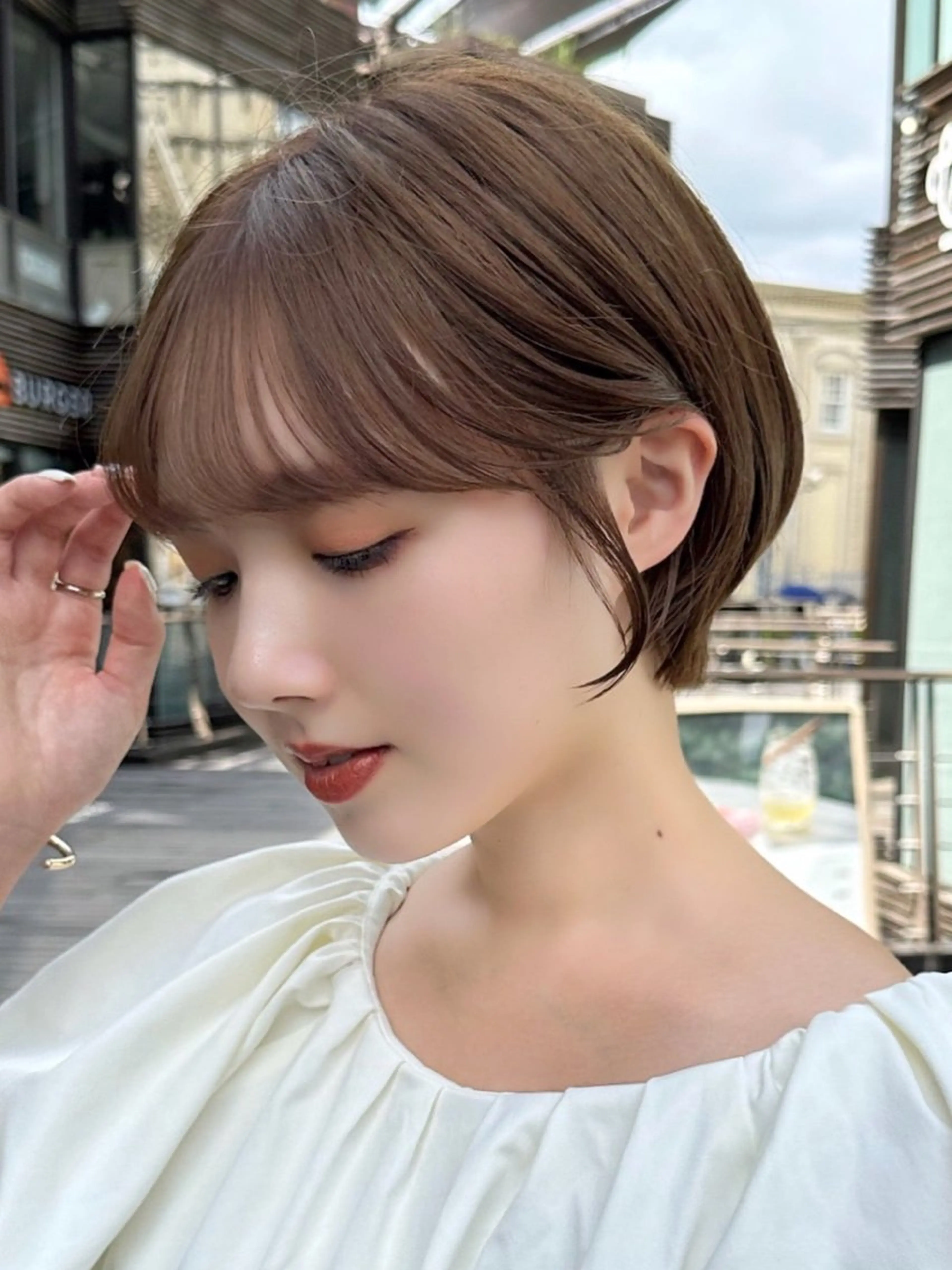 ショート emu所属・小顔カット/レイヤー 美髪特化/千葉中央のヘアスタイル