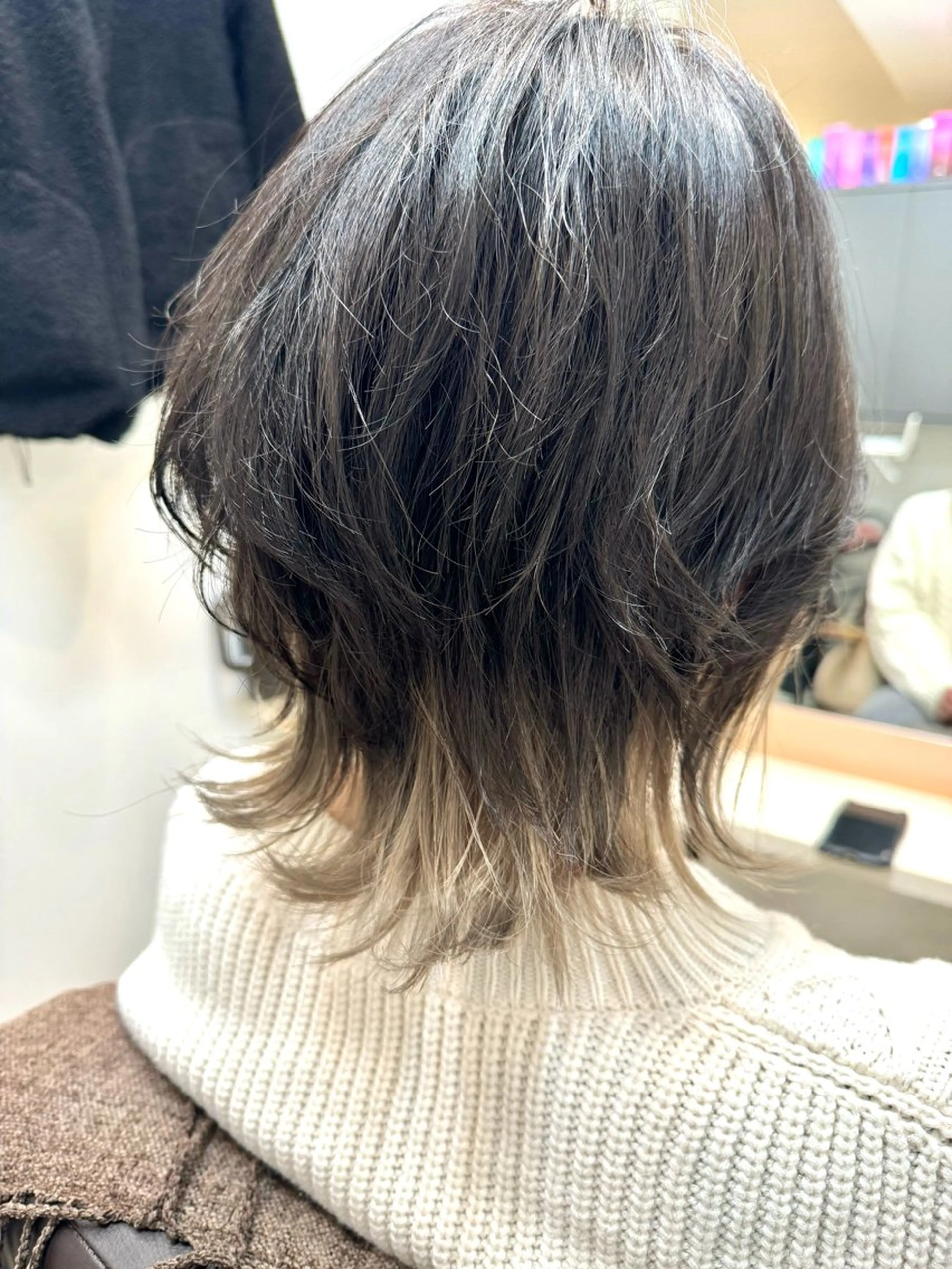 ショート ヘアカラー トリートメント share salon higashi umeda所属・大阪 美容師 林のヘアスタイル