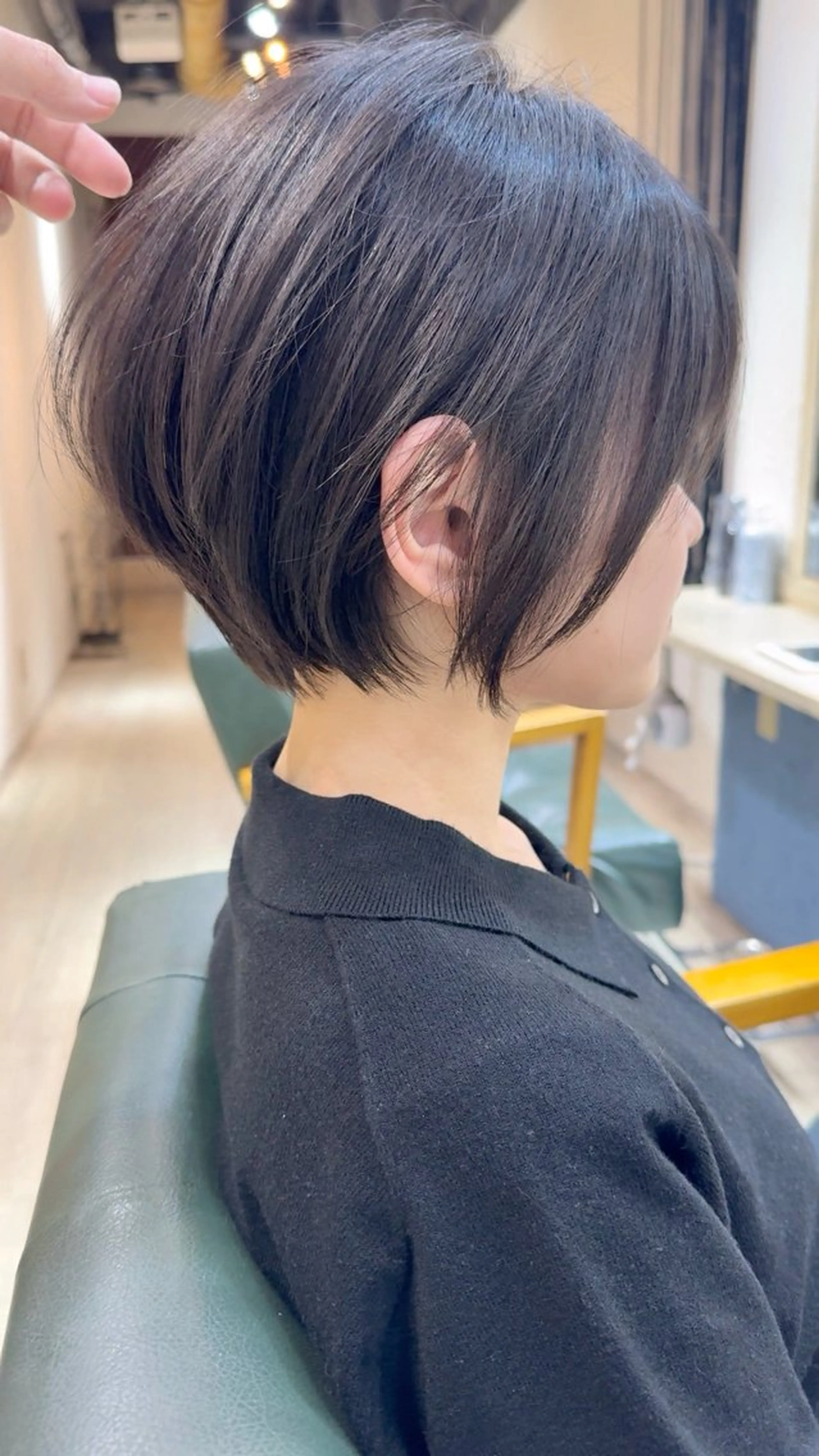 ショート ショートボブ ボブ ショートヘア ヘアーレスキューカプラ所属・坂 直樹のヘアスタイル