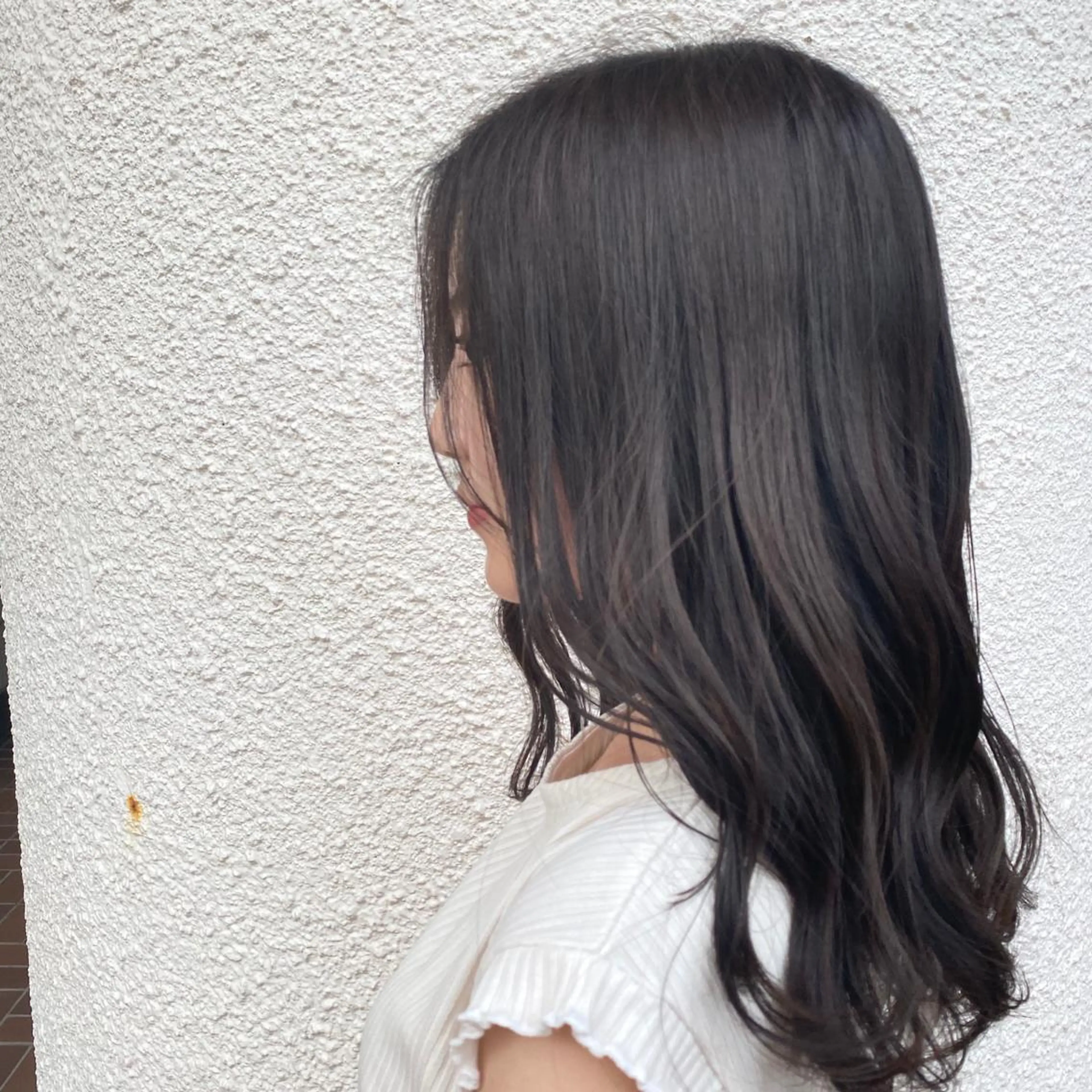 セミロング ブリーチなしWカラー 🎀韓国ヘア/amiのヘアスタイル