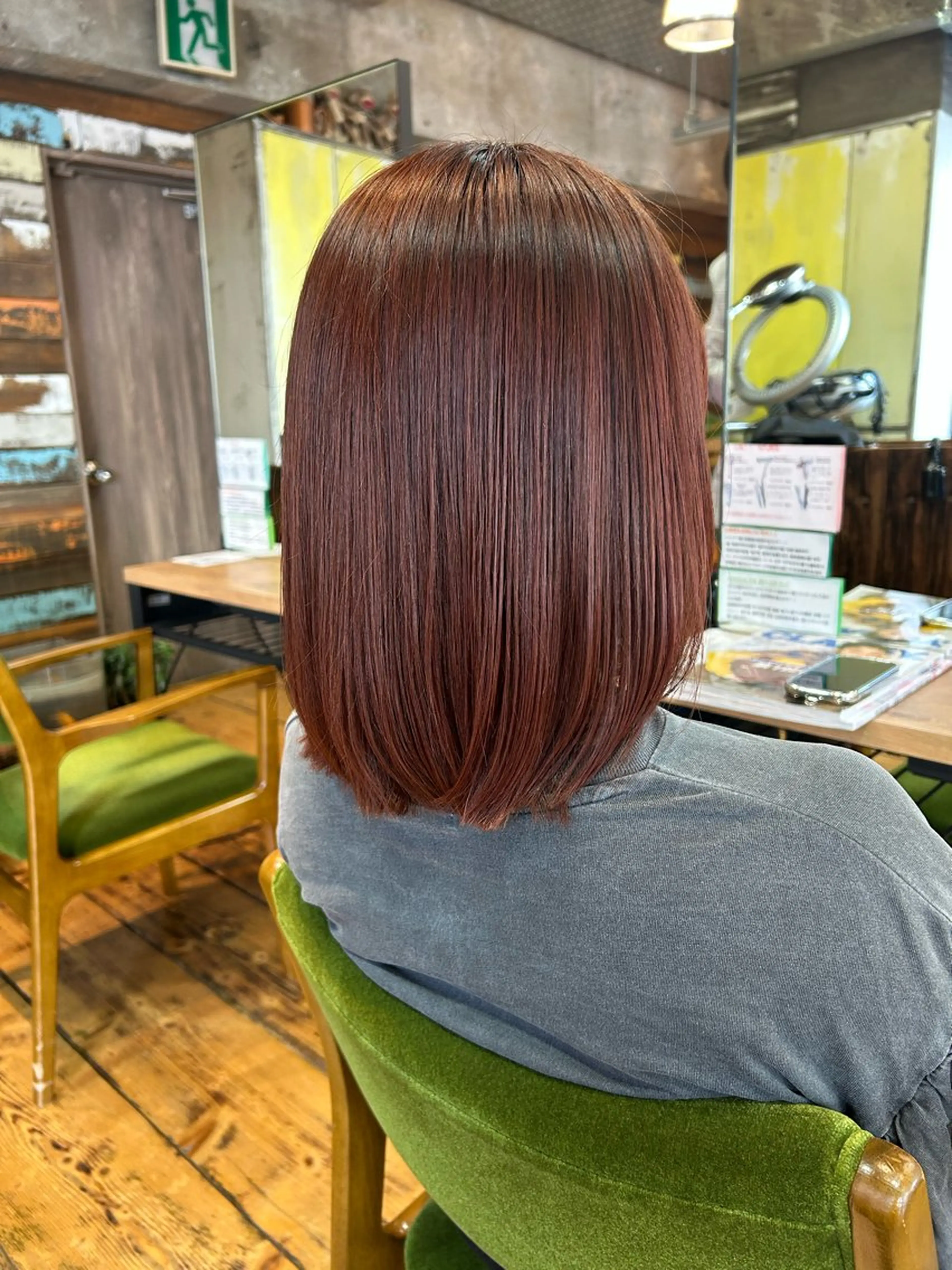 ミディアム カット ヘアカラー BURANKO所属・三浦義久/仙台/ レイヤーカットのヘアスタイル