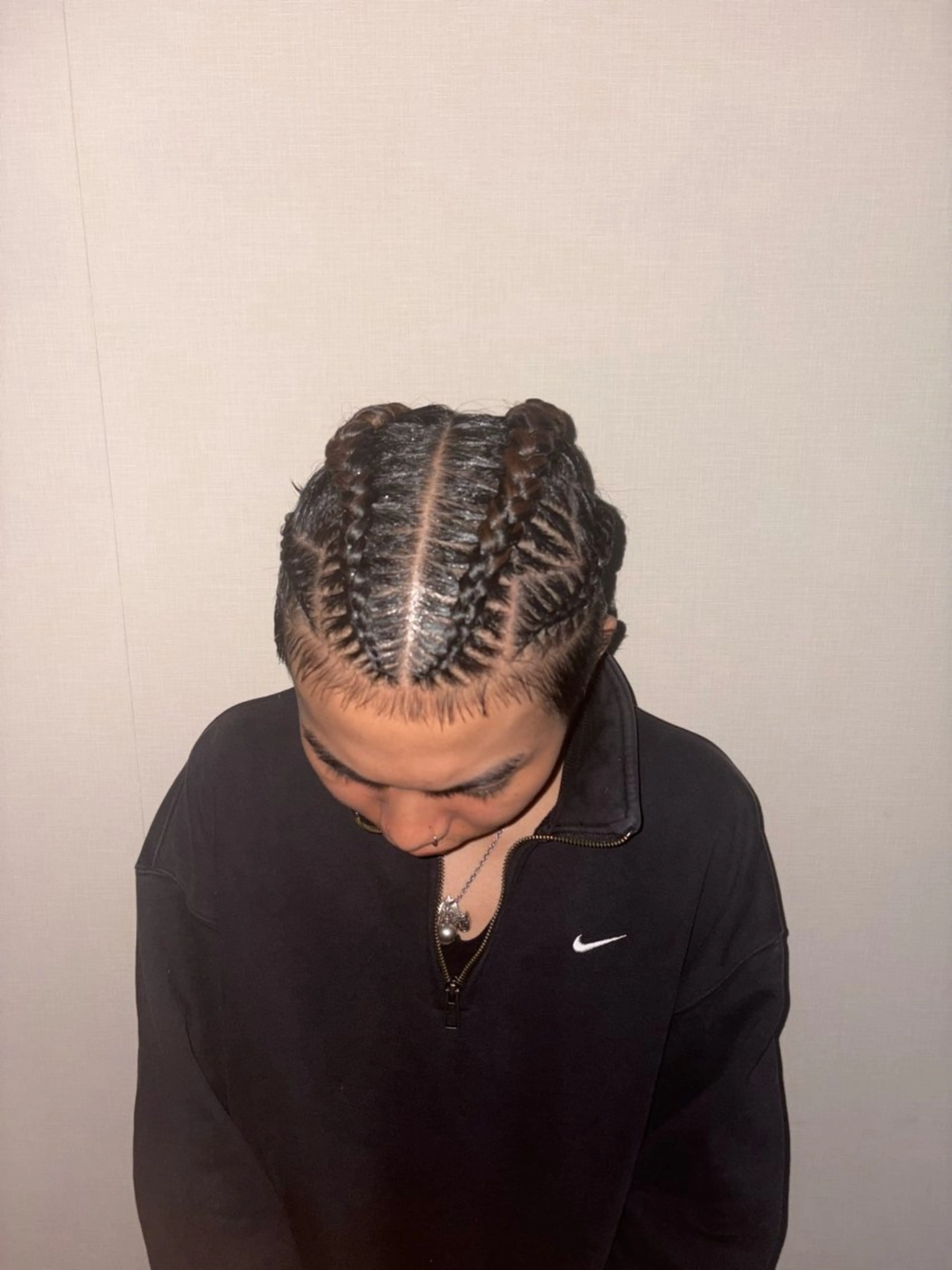 メンズ コーンロウ/ ブレイズ　大田竜也のヘアスタイル