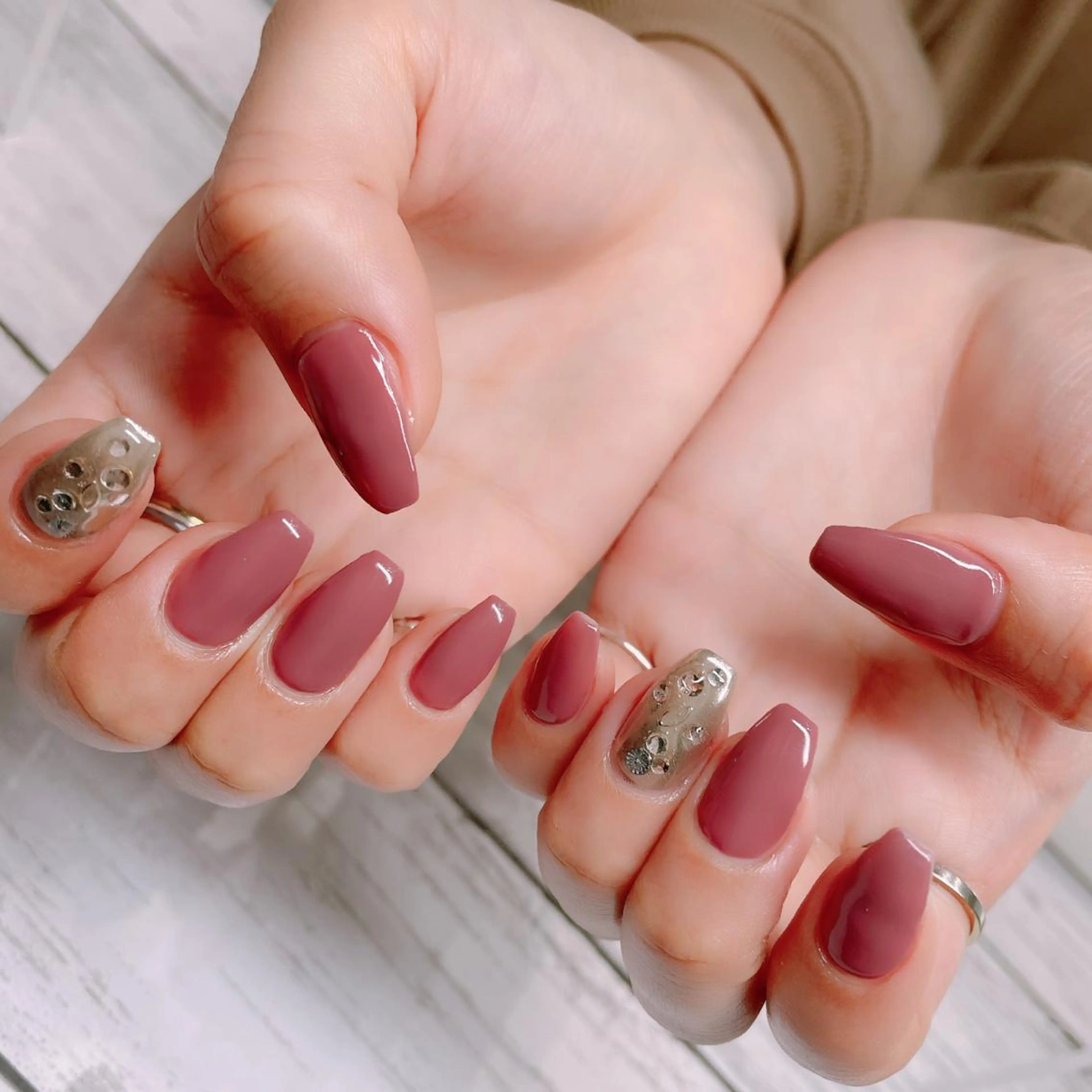 ネイル Aim* 深爪・自爪育成専門店のネイルデザイン