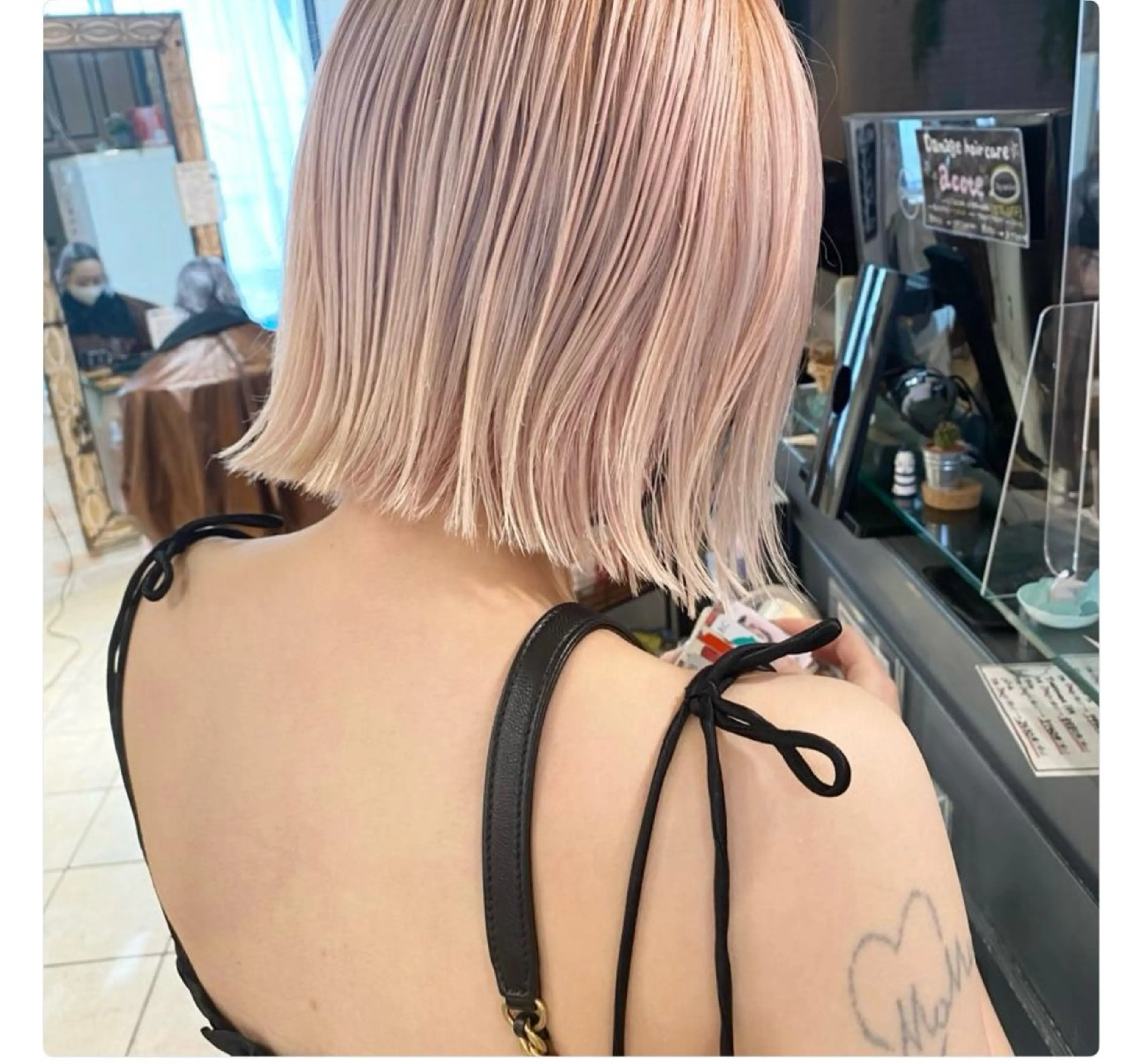 カラー ブリーチ カラー/ブリーチ✨ セットモデル/コハルのヘアスタイル