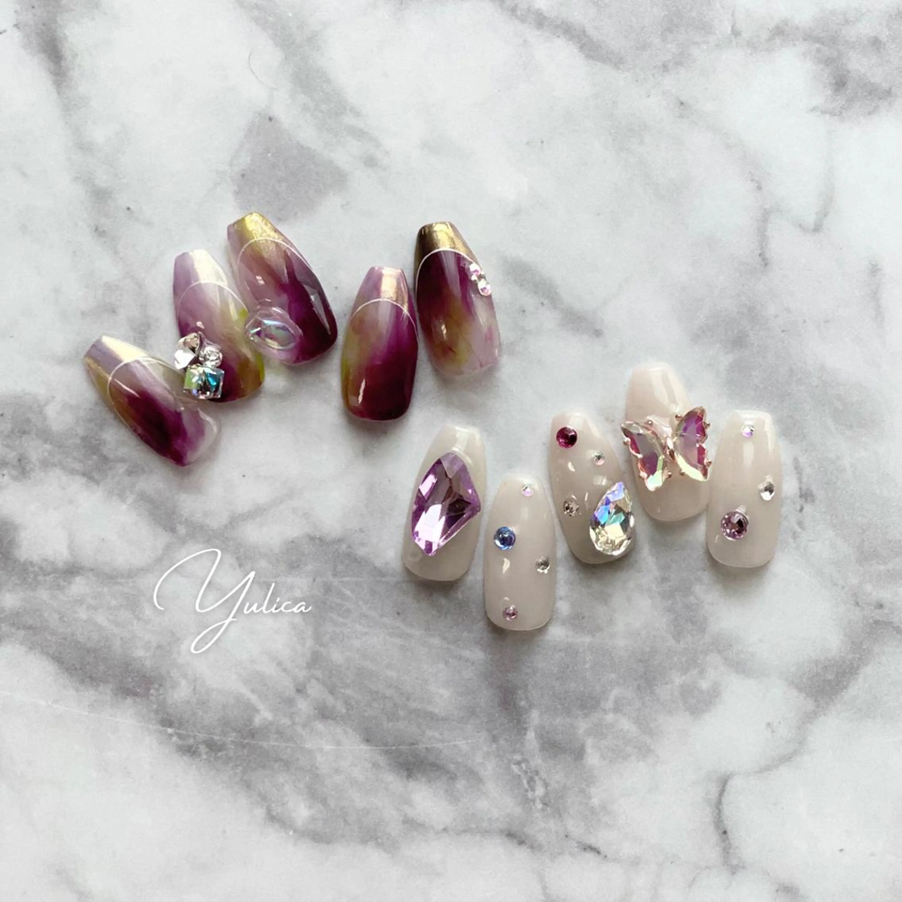 ネイル ハンドネイル atelier NOEMA.所属・yulica 【パラジェル取扱店】のネイルデザイン