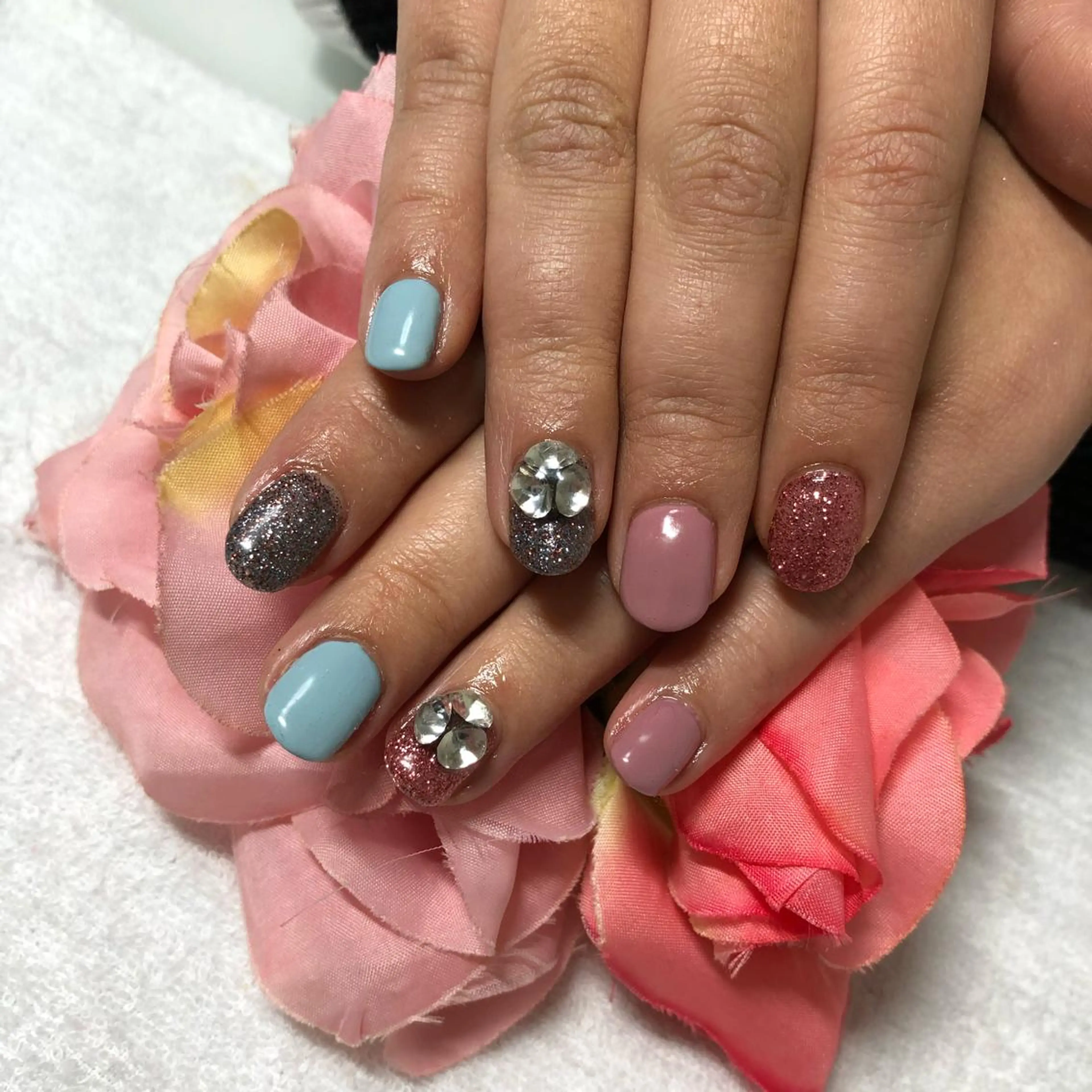 ショート ネイル 《LB》ラブリエ Nail&eyeのマツエク・マツパデザイン