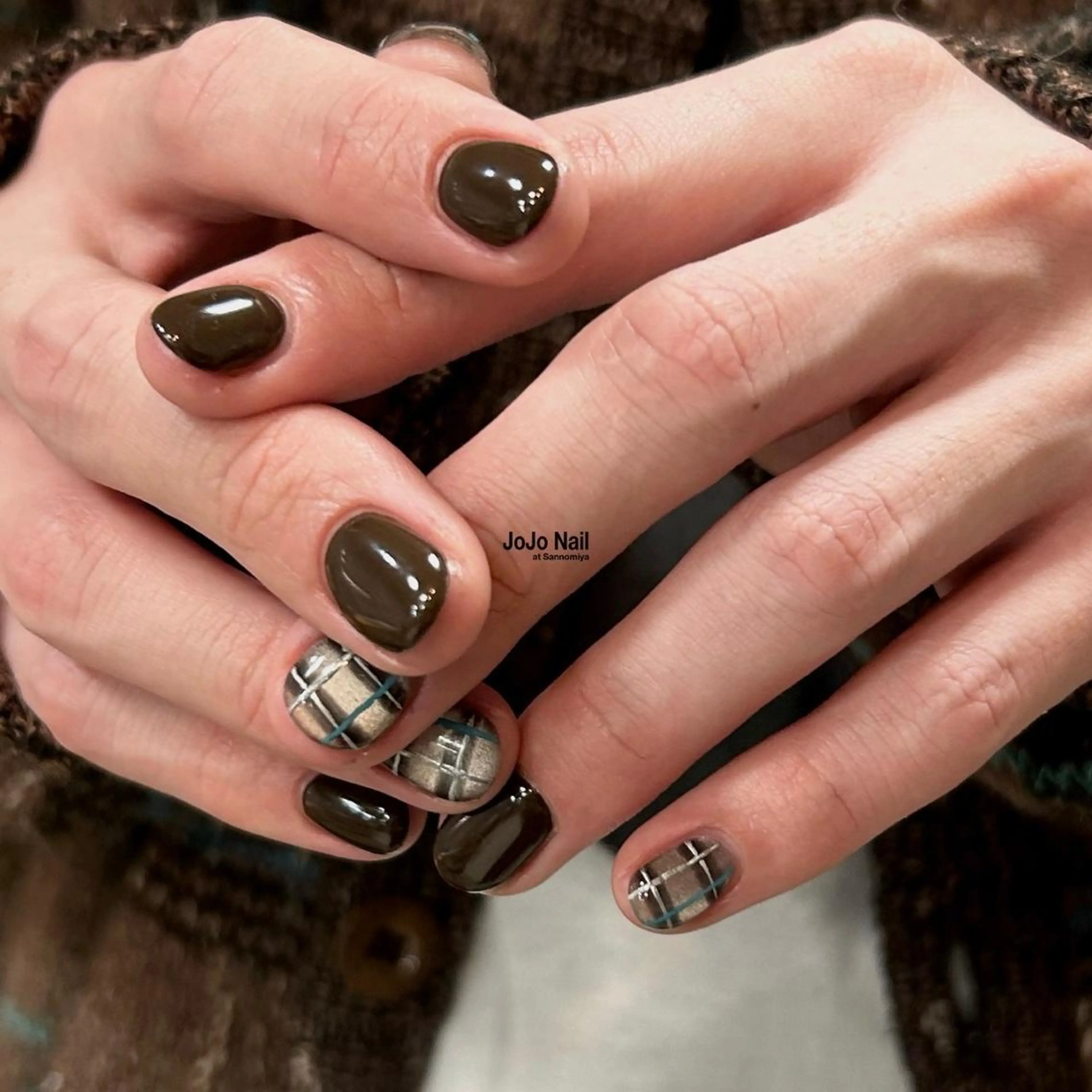 メンズ ネイル MAO.N /JOJO@三宮のネイルデザイン