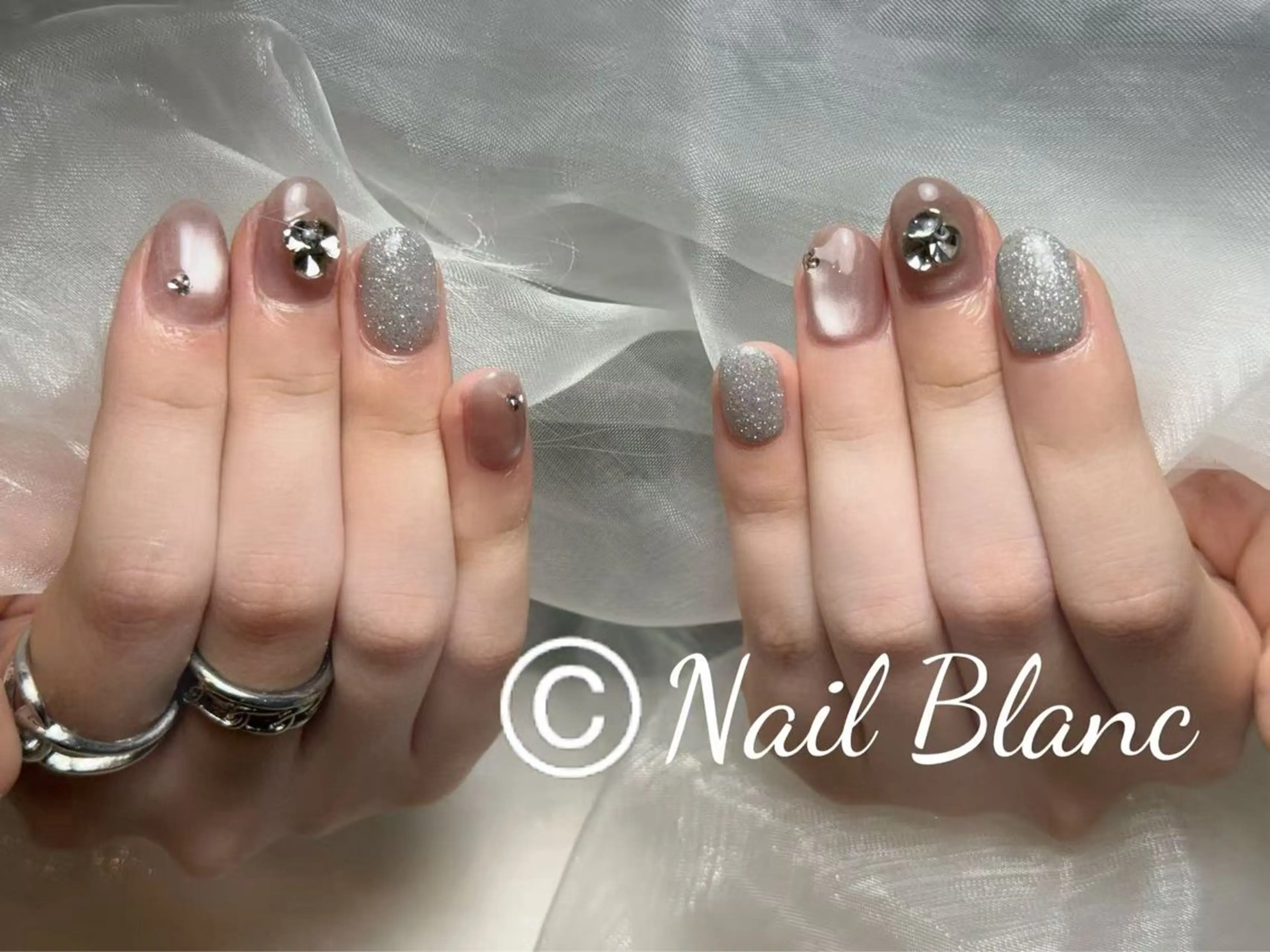 ネイル ハンドネイル NailBlanc みきのネイルデザイン